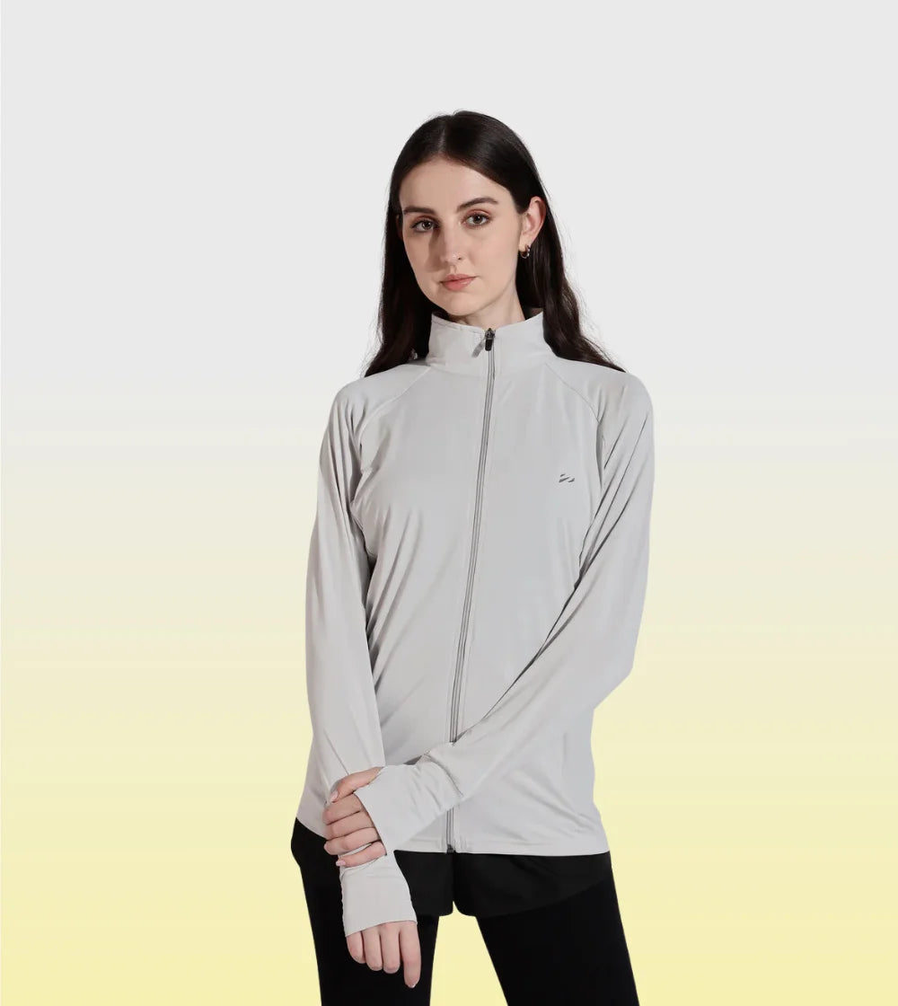 Womens Sunscreen Jacket Ice
