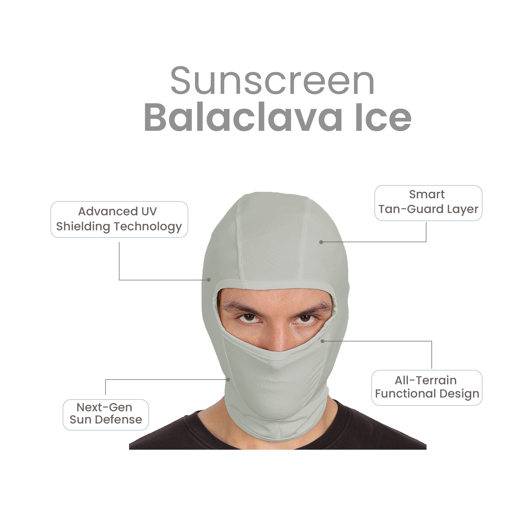 Sunscreen Balaclava Ice