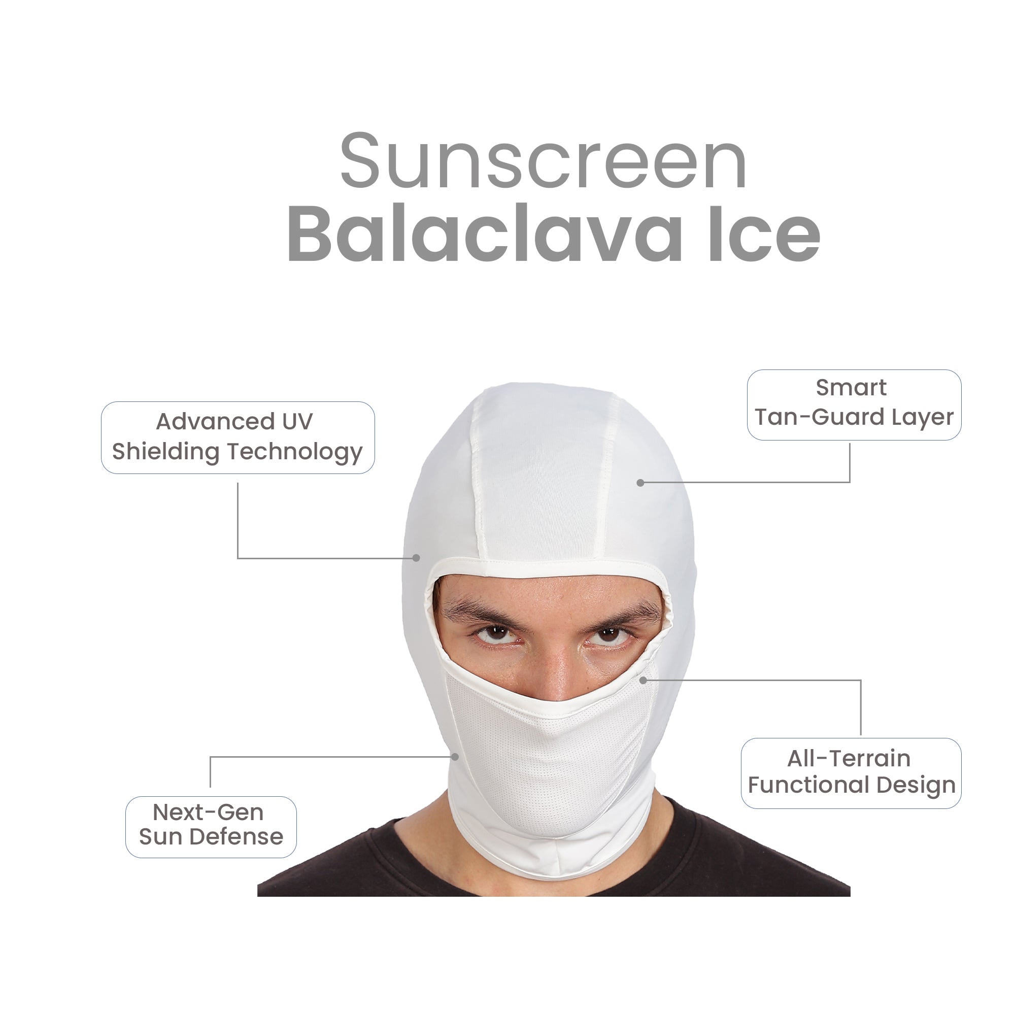 Sunscreen Balaclava Ice