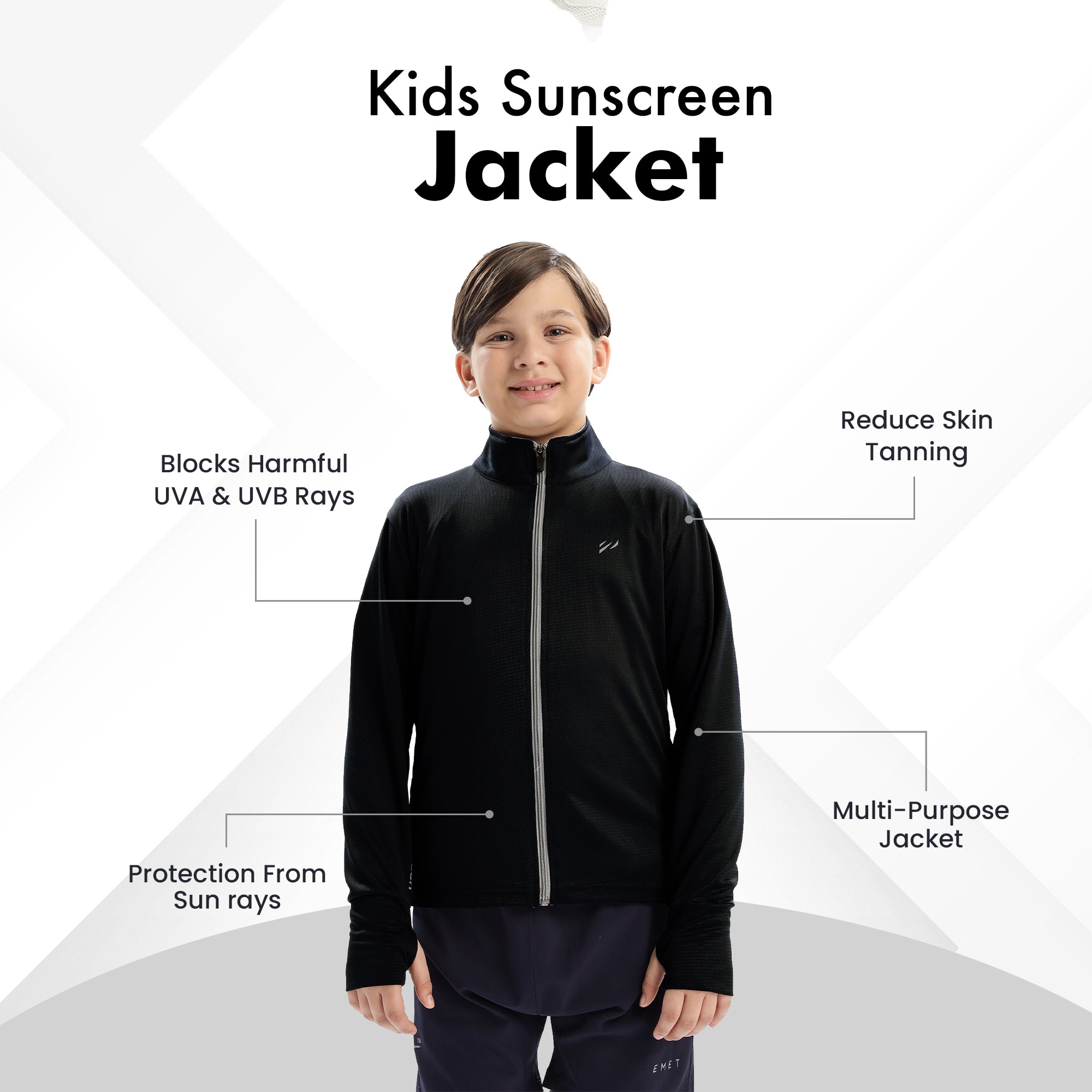 Kids Sunscreen Jacket