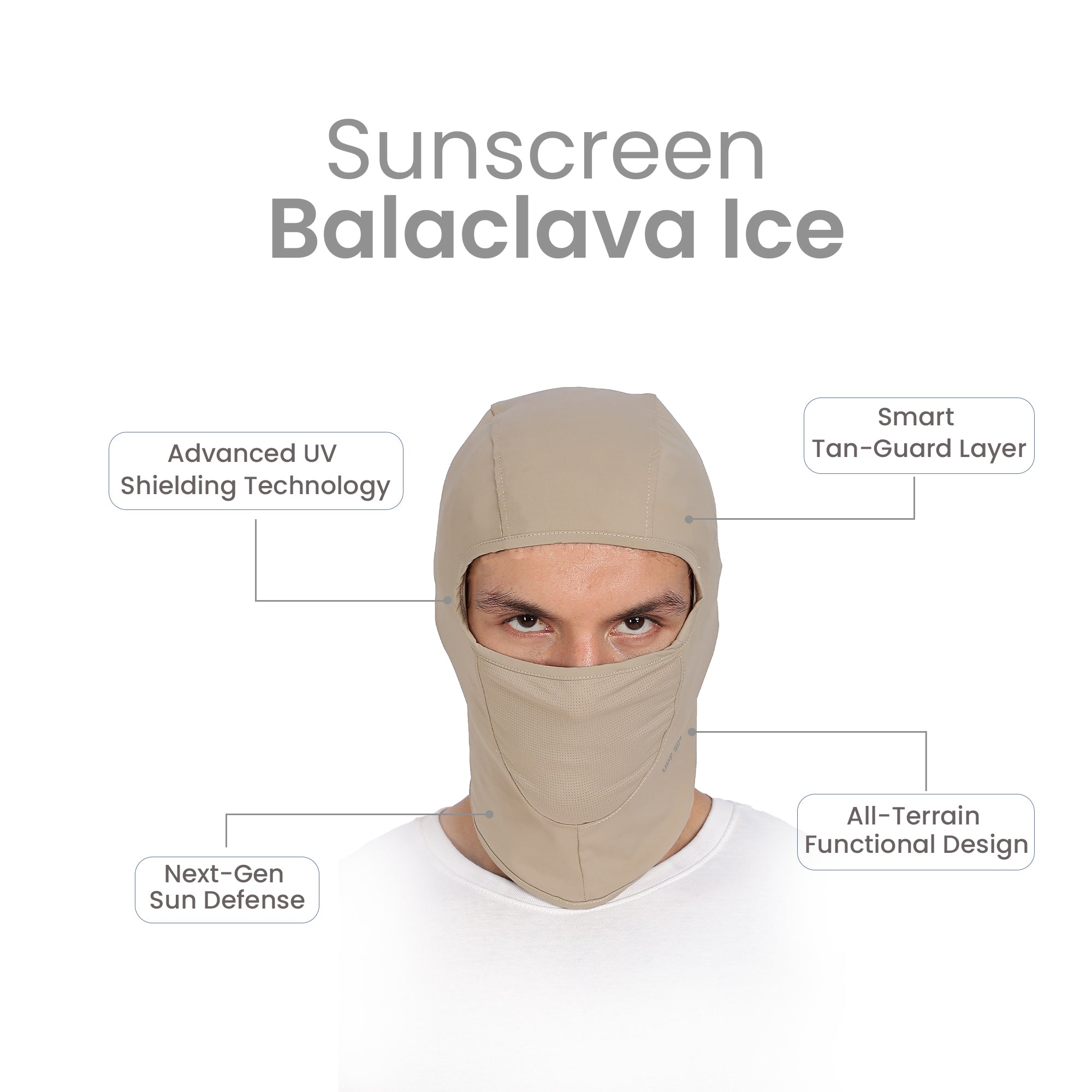 Sunscreen Balaclava Ice
