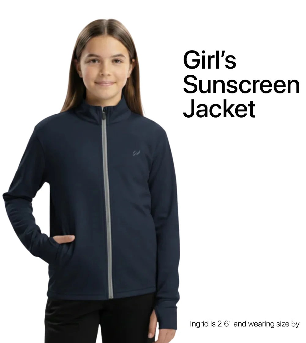 Girls Sunscreen Jacket