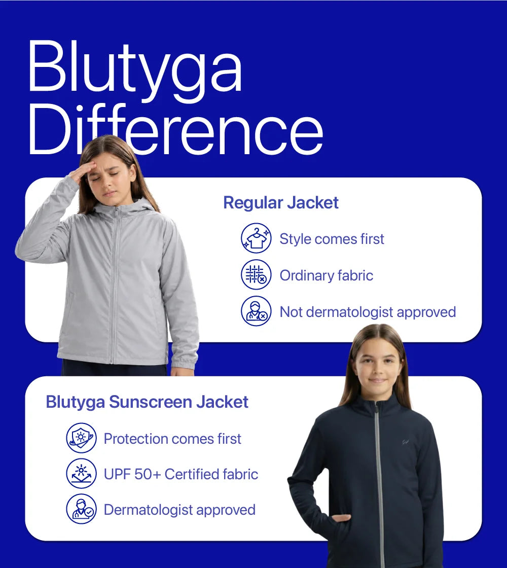 Girls Sunscreen Jacket