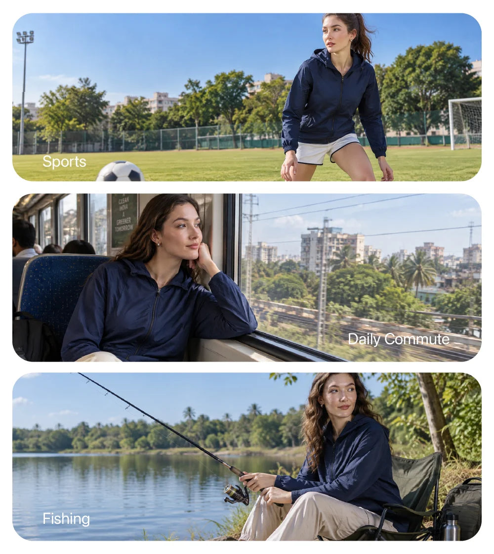 Women Sunscreen Jacket Air Pro
