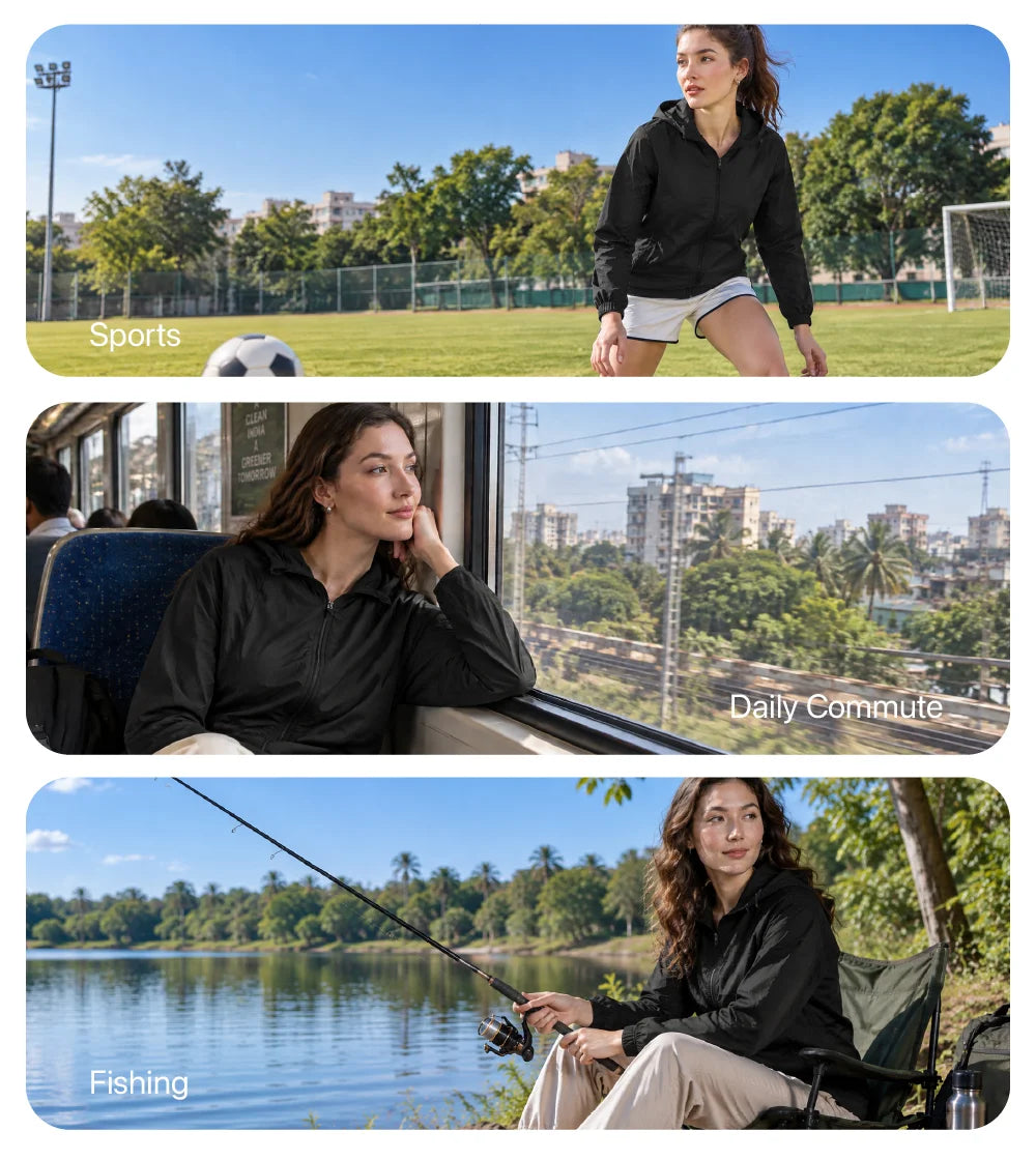 Women Sunscreen Jacket Air Pro