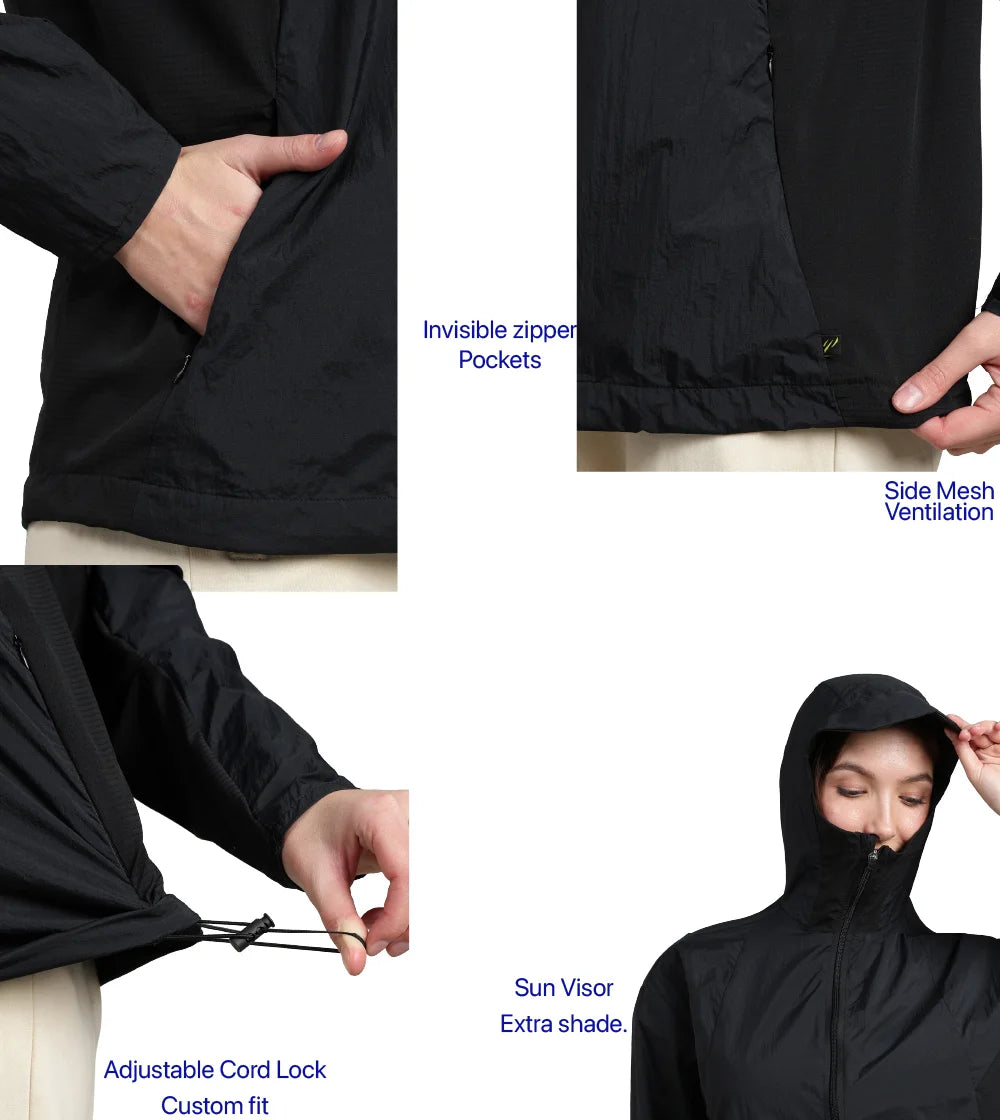 Women Sunscreen Jacket Air Pro