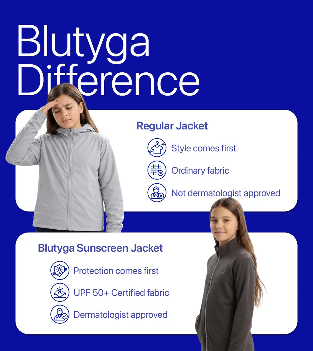 Girls Sunscreen Jacket