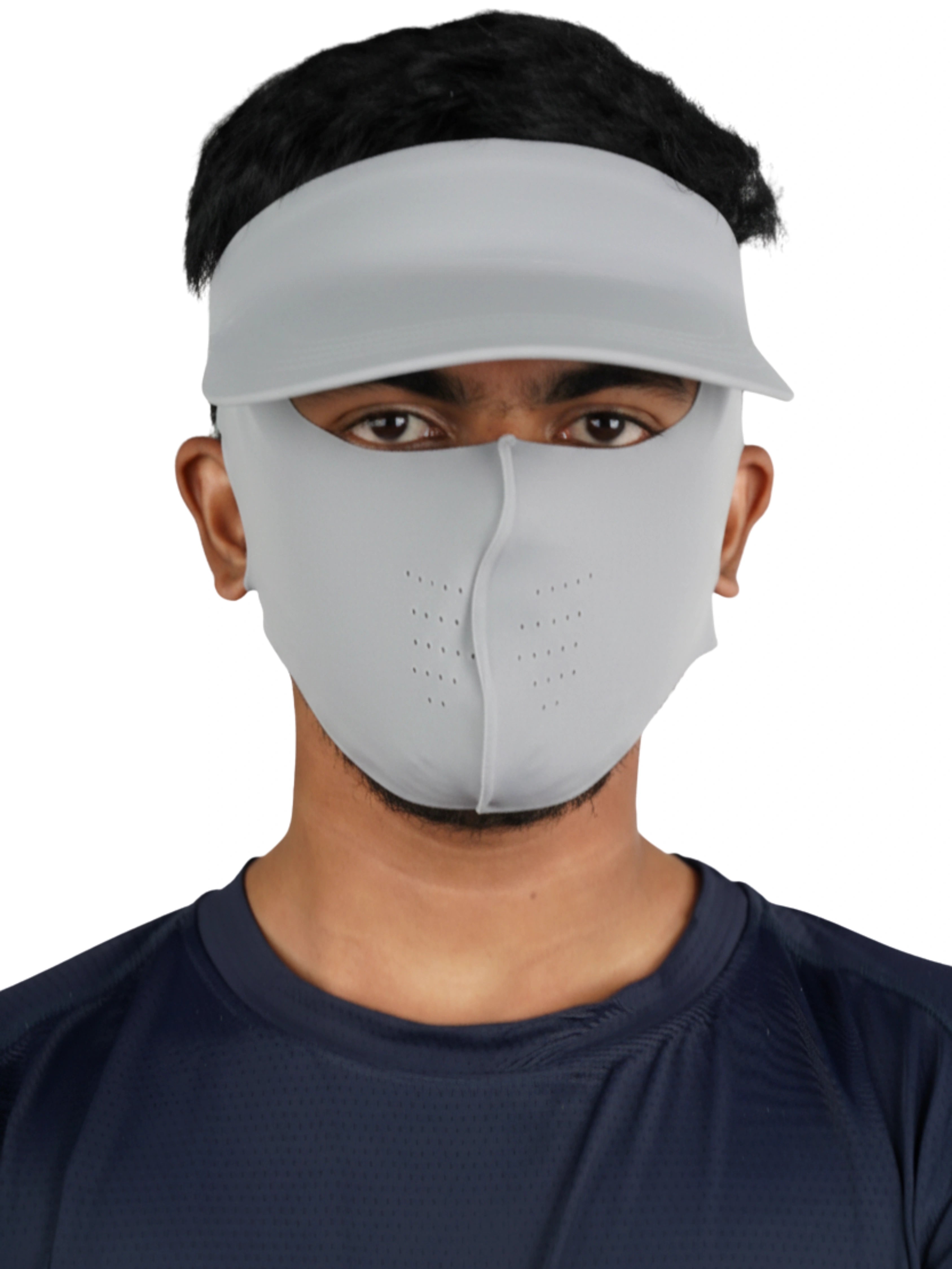 DITACHABLE Sunscreen visor & FACE mask