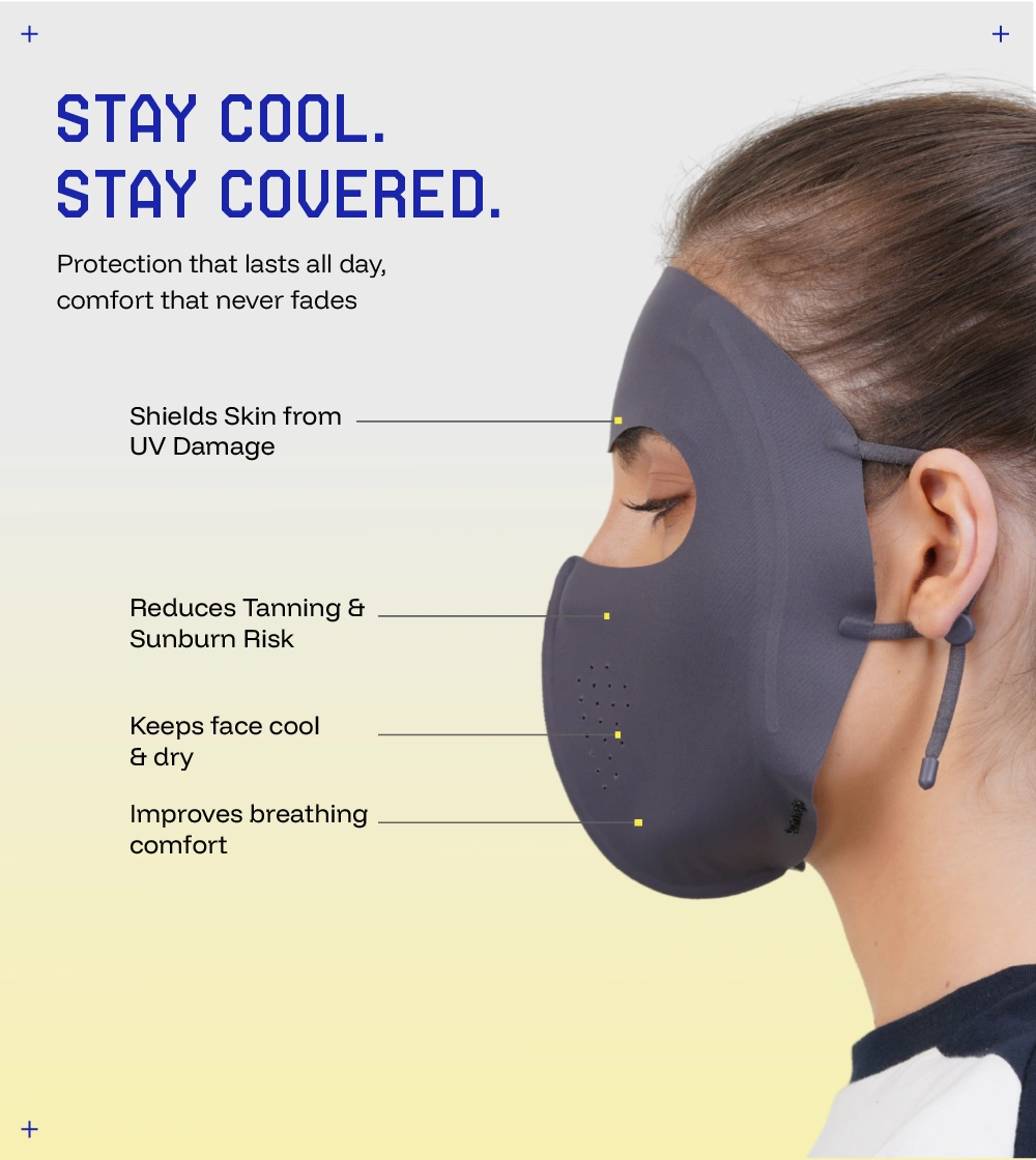 Bluetyga Sunscreen Face Guard