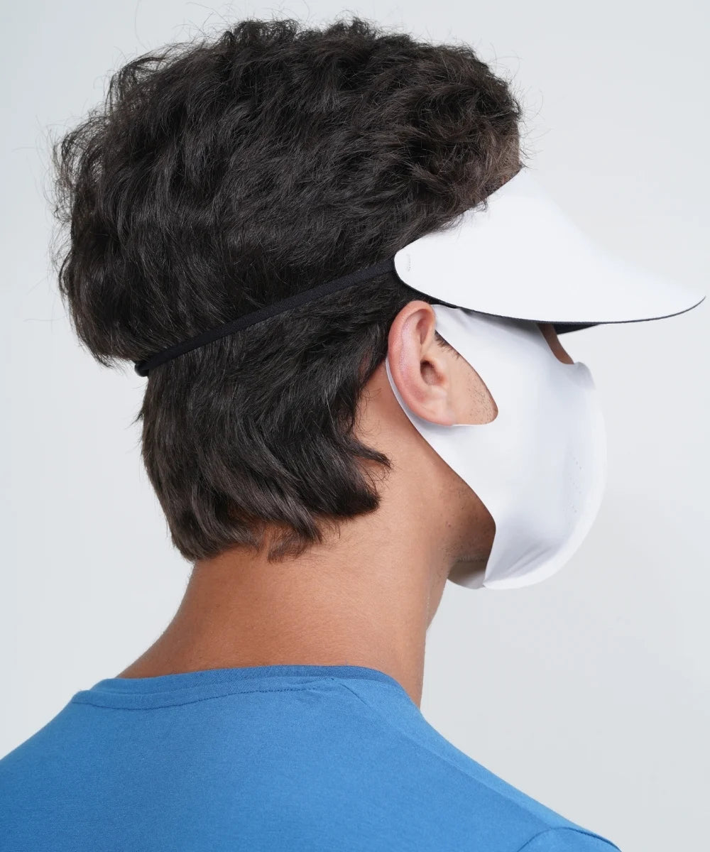 DITACHABLE Sunscreen visor & FACE mask
