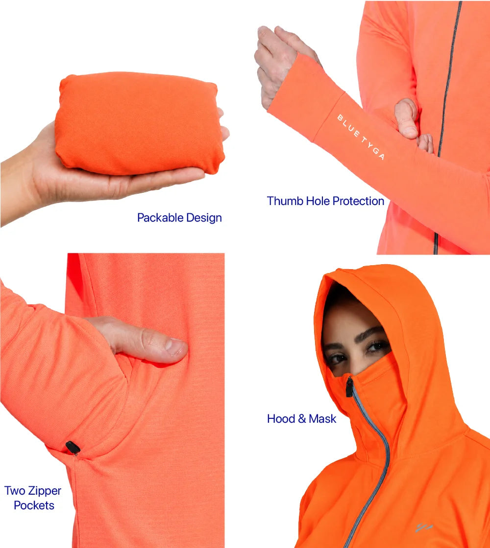 Women's Sunscreen Jacket Pro