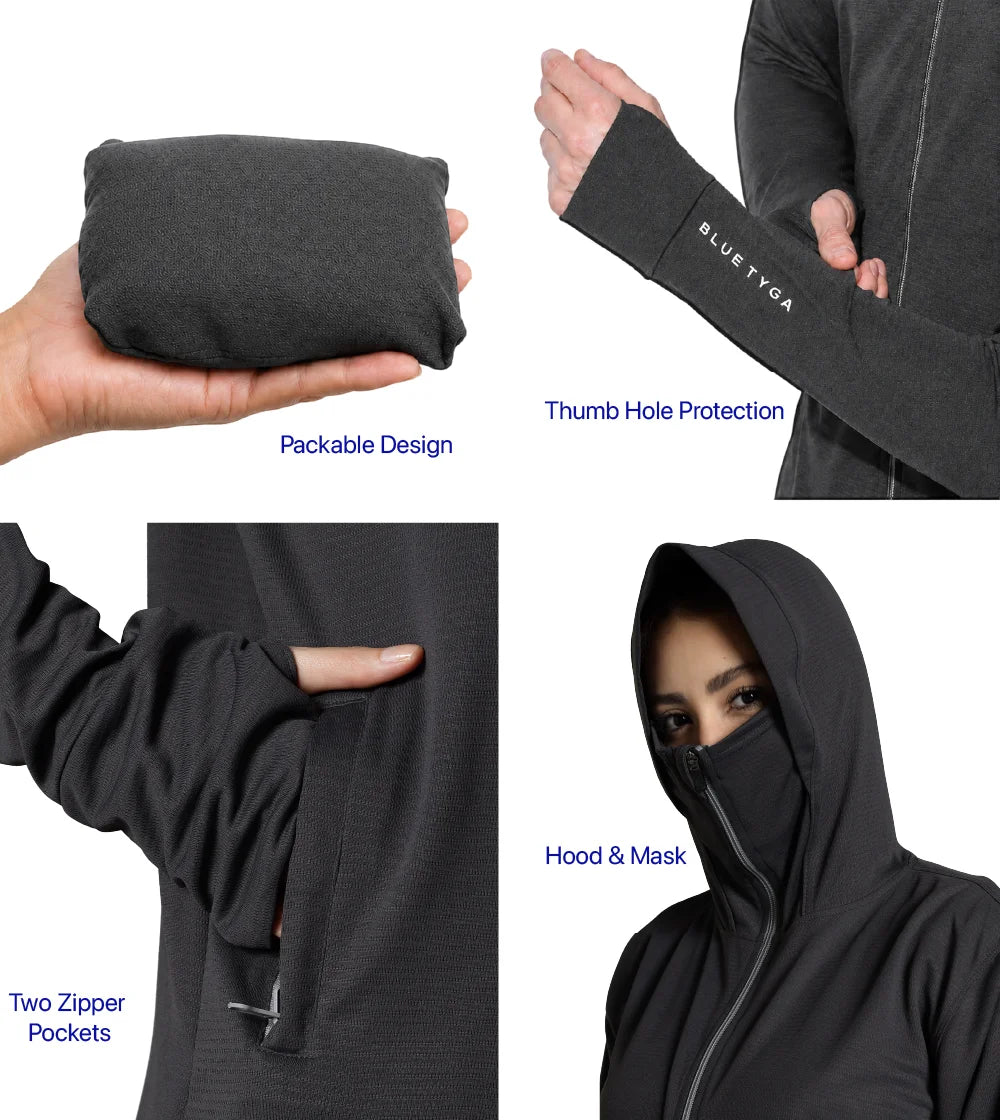 Women's Sunscreen Jacket Pro