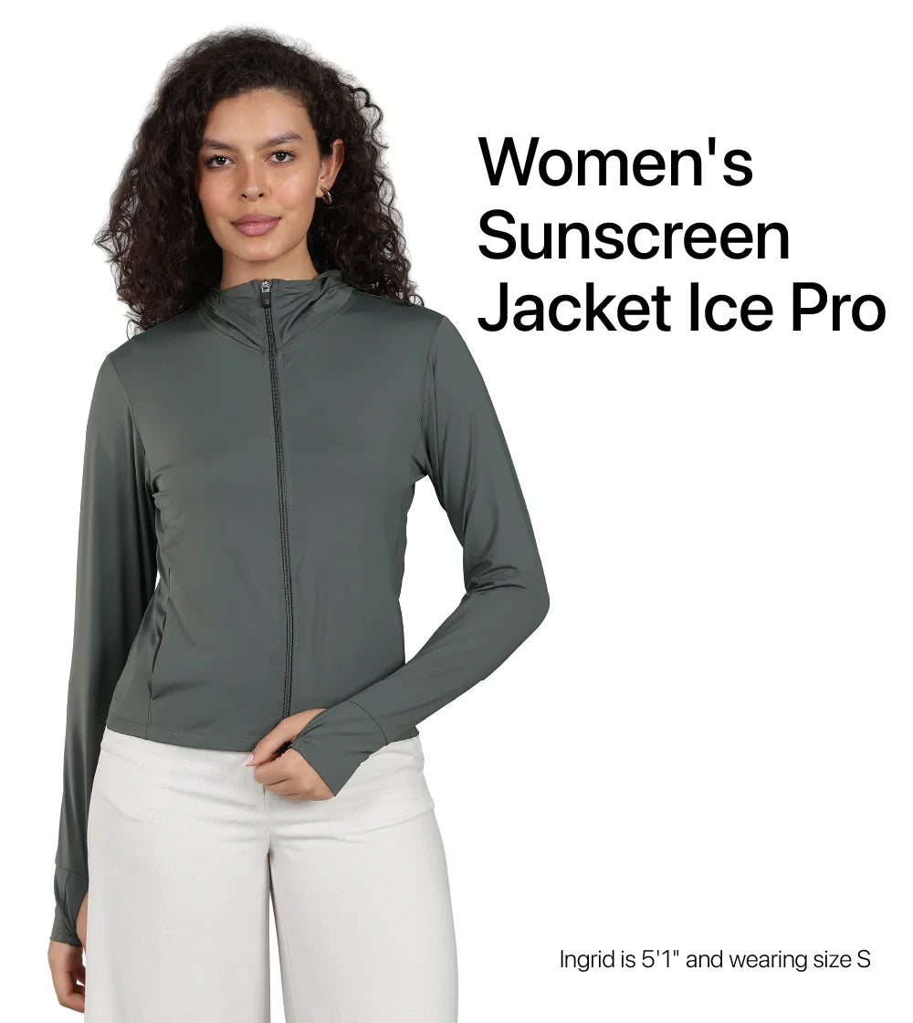 Womens Sunscreen Jacket Ice Pro