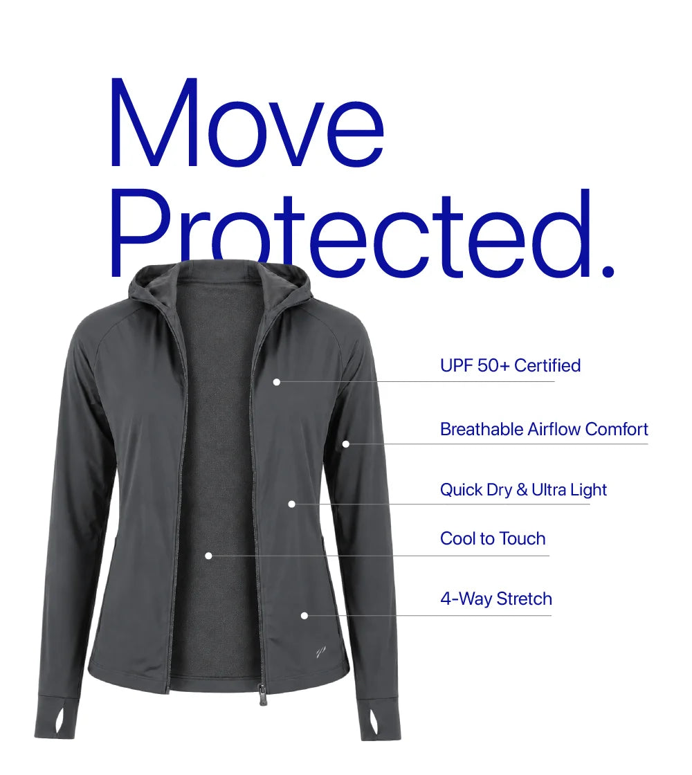 Womens Sunscreen Jacket Ice Pro