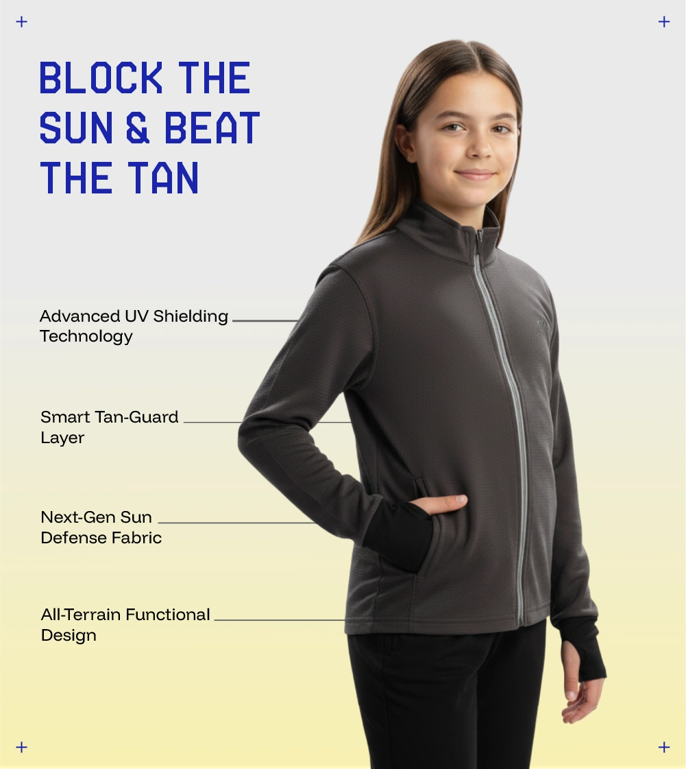 Girls Sunscreen Jacket