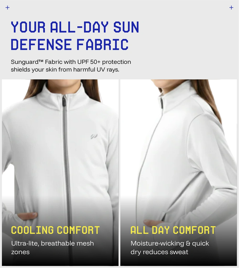 Girls Sunscreen Jacket