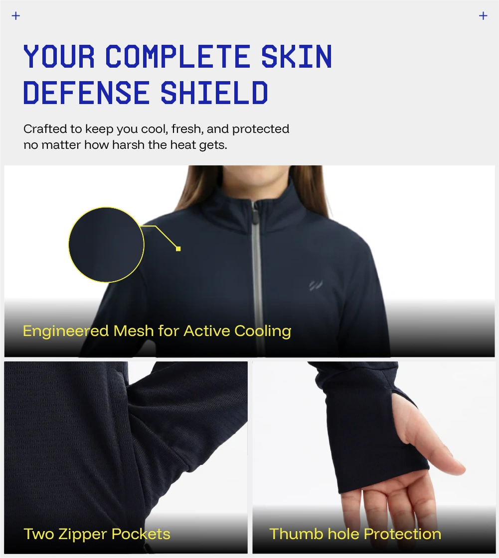 Girls Sunscreen Jacket