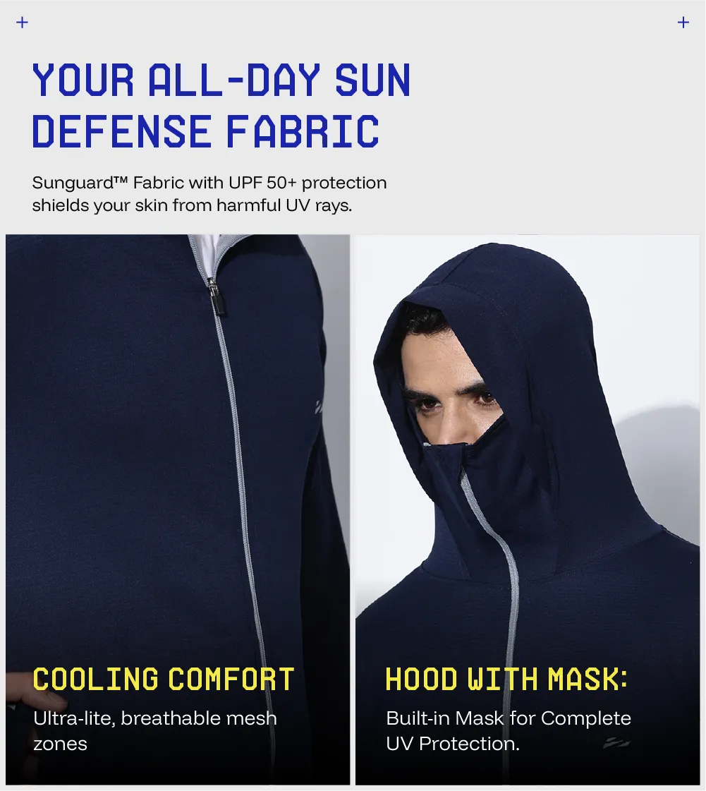 Sunscreen Jacket 2.0 - Advanced Protection from Sun & Pollution