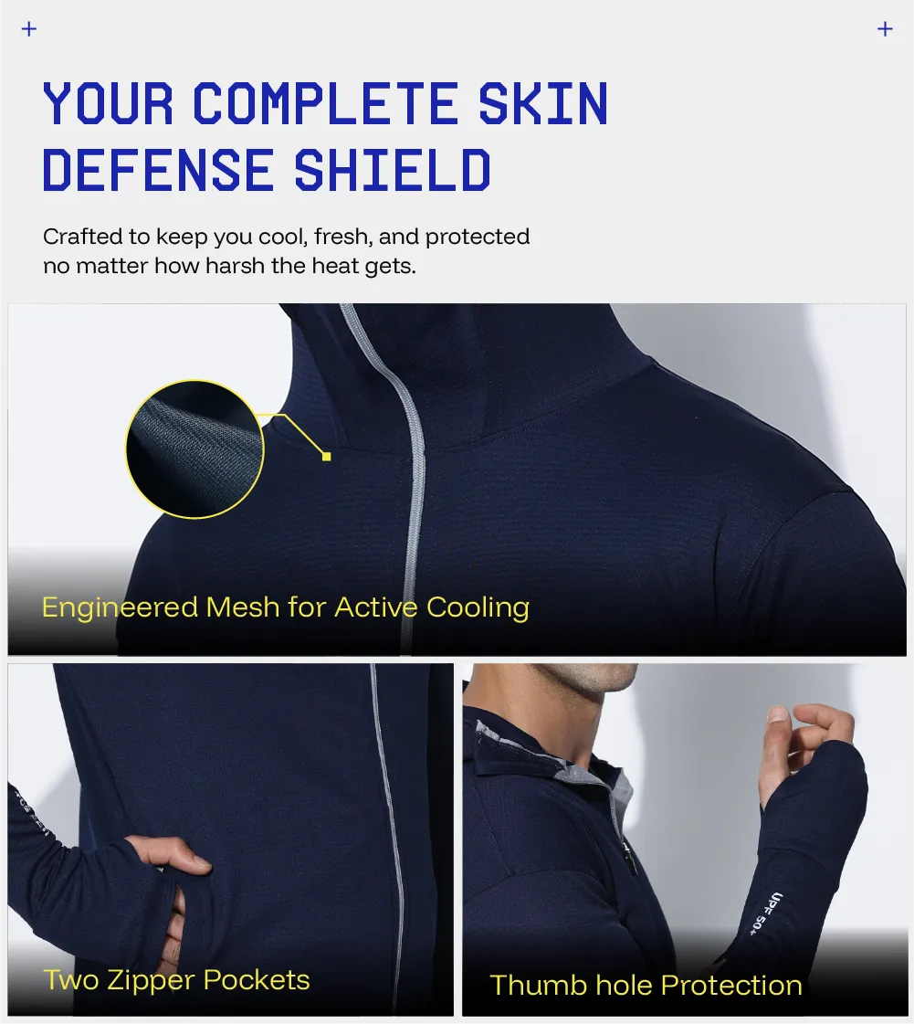 Sunscreen Jacket 2.0 - Advanced Protection from Sun & Pollution