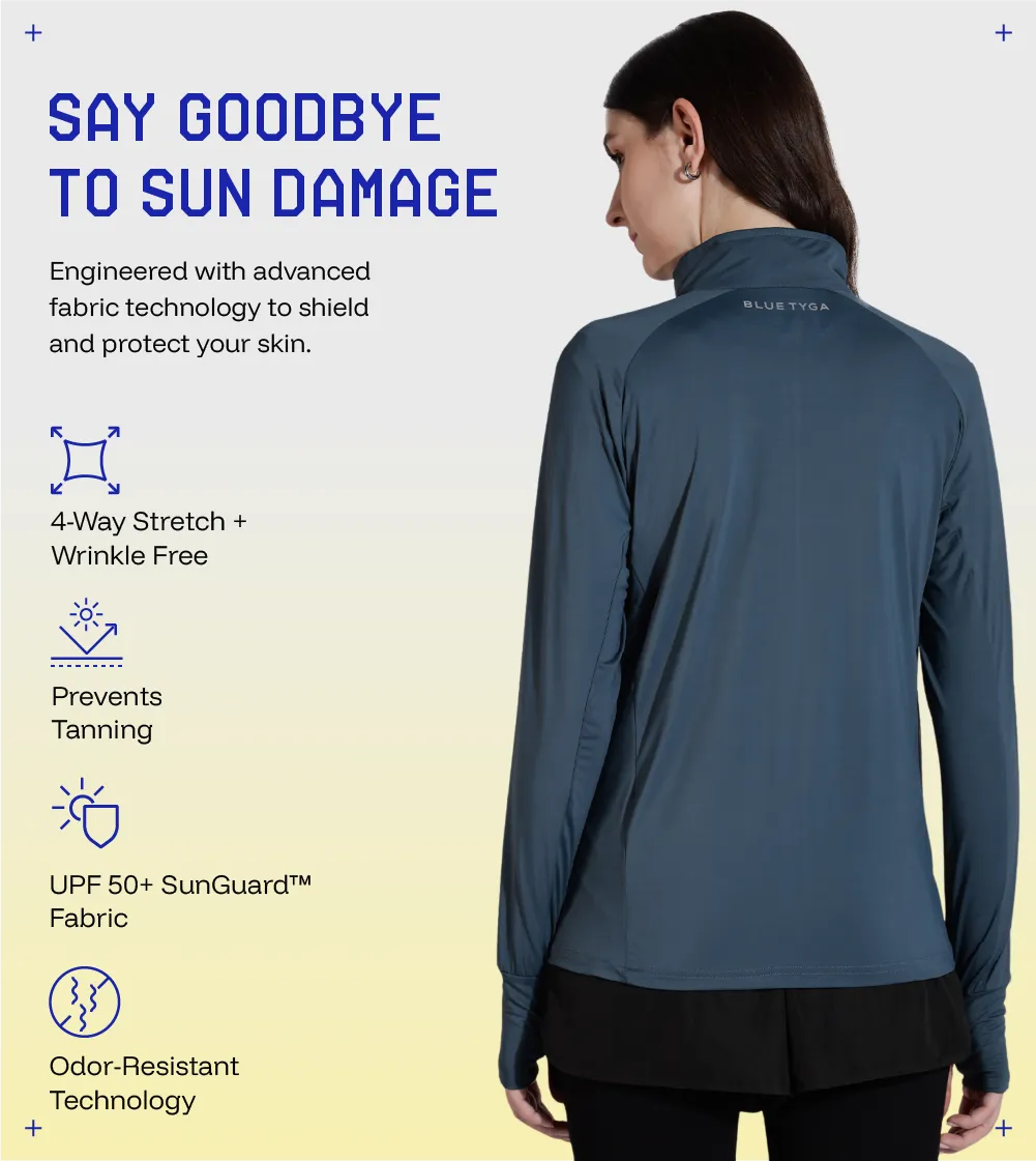 Womens Sunscreen Jacket Ice
