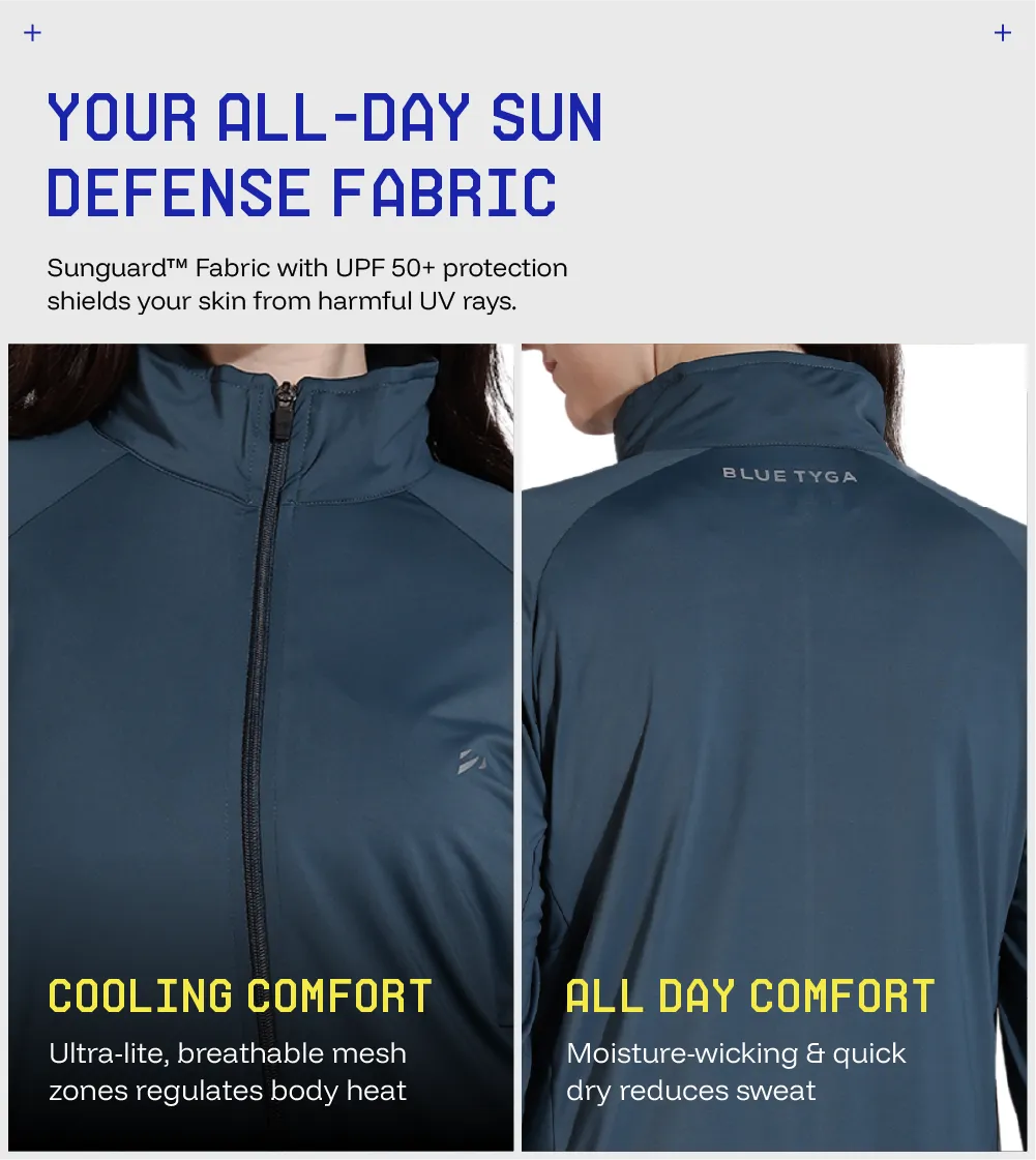 Womens Sunscreen Jacket Ice