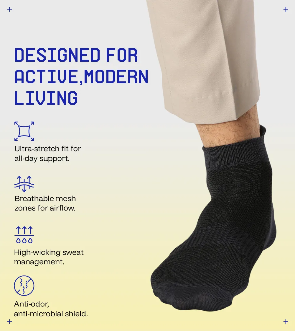 Stink Free Socks - Pack of 3