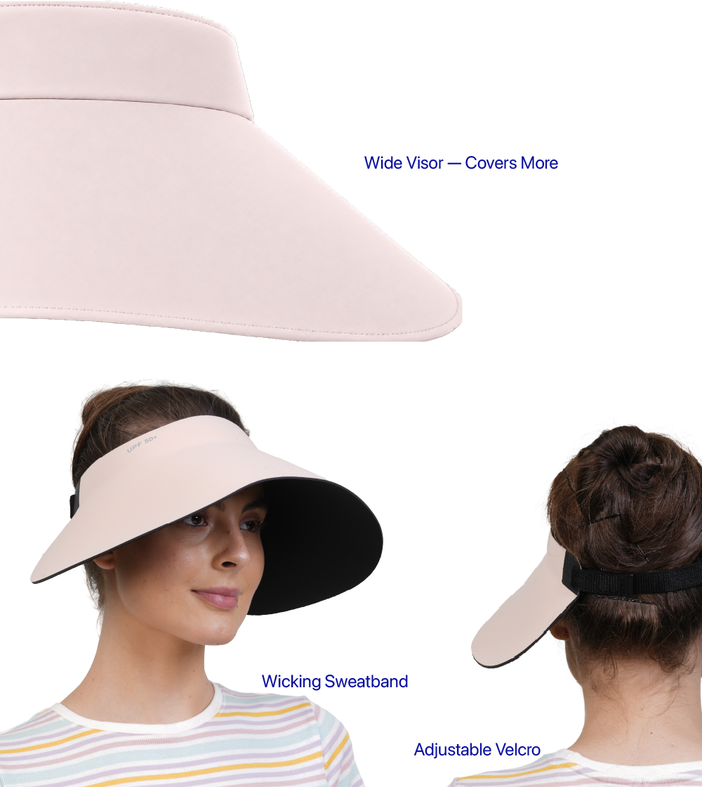 Women Sunscreen Wide Visor Pro