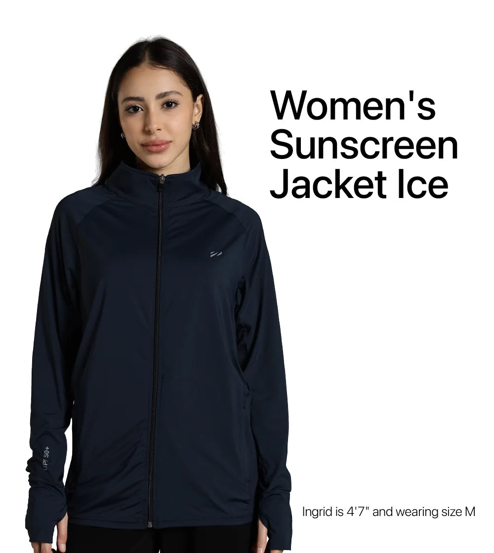 Womens Sunscreen Jacket Ice