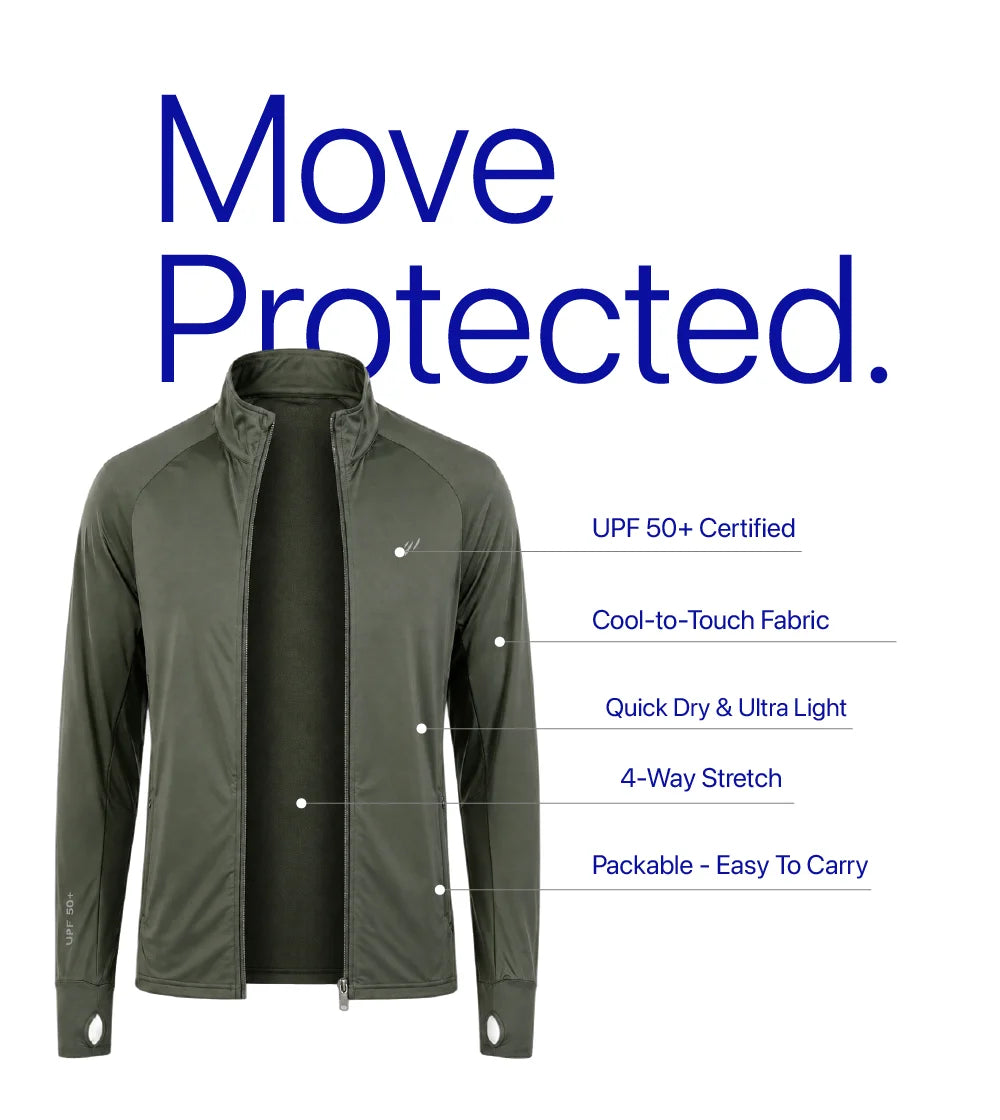 Womens Sunscreen Jacket Ice