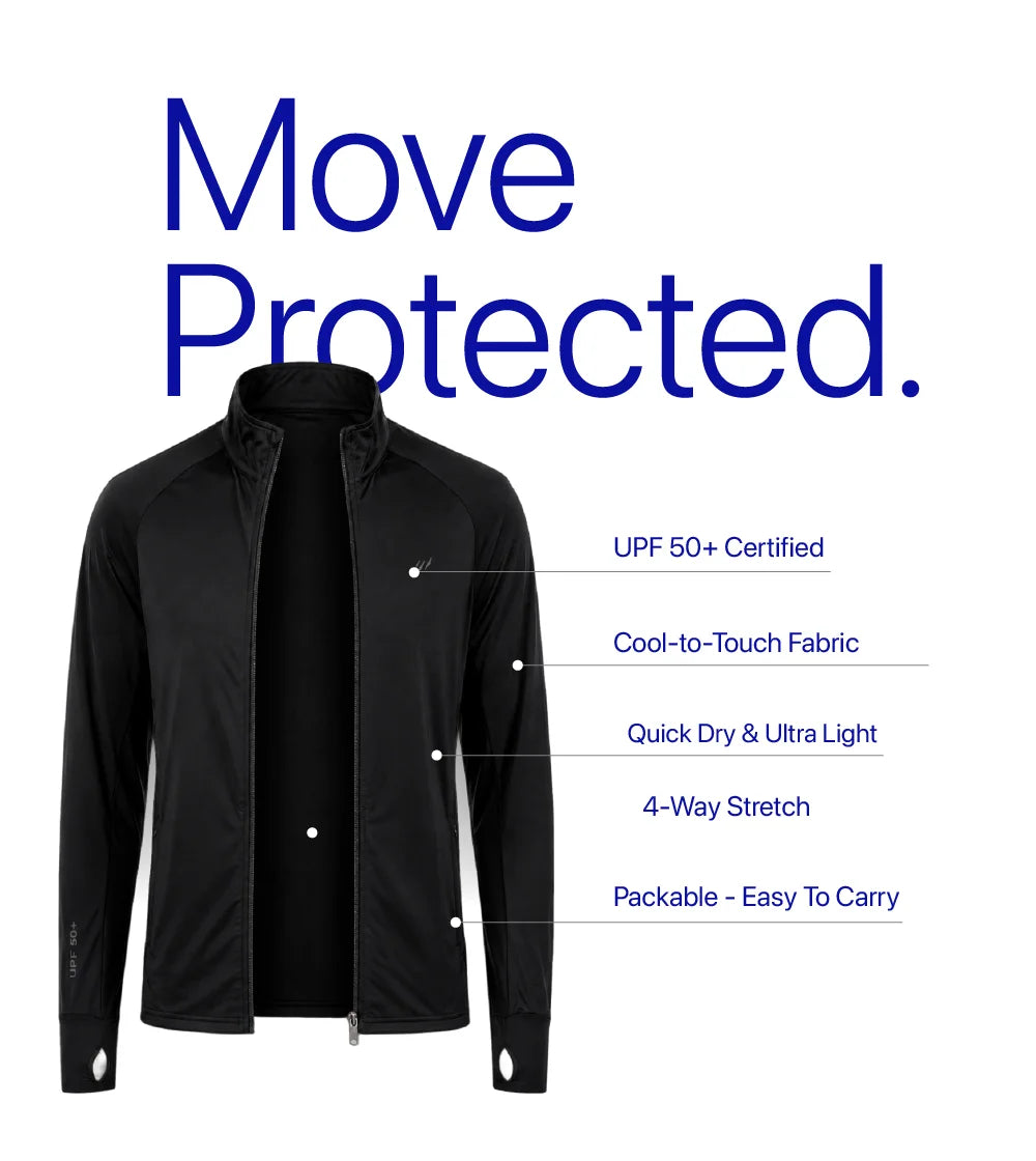 Womens Sunscreen Jacket Ice