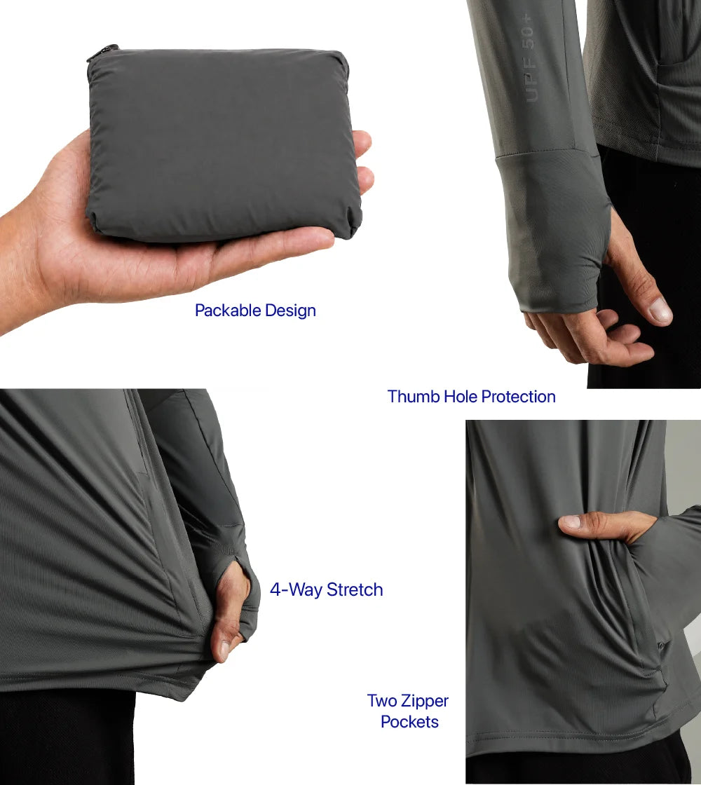 Sunscreen Jacket Ice
