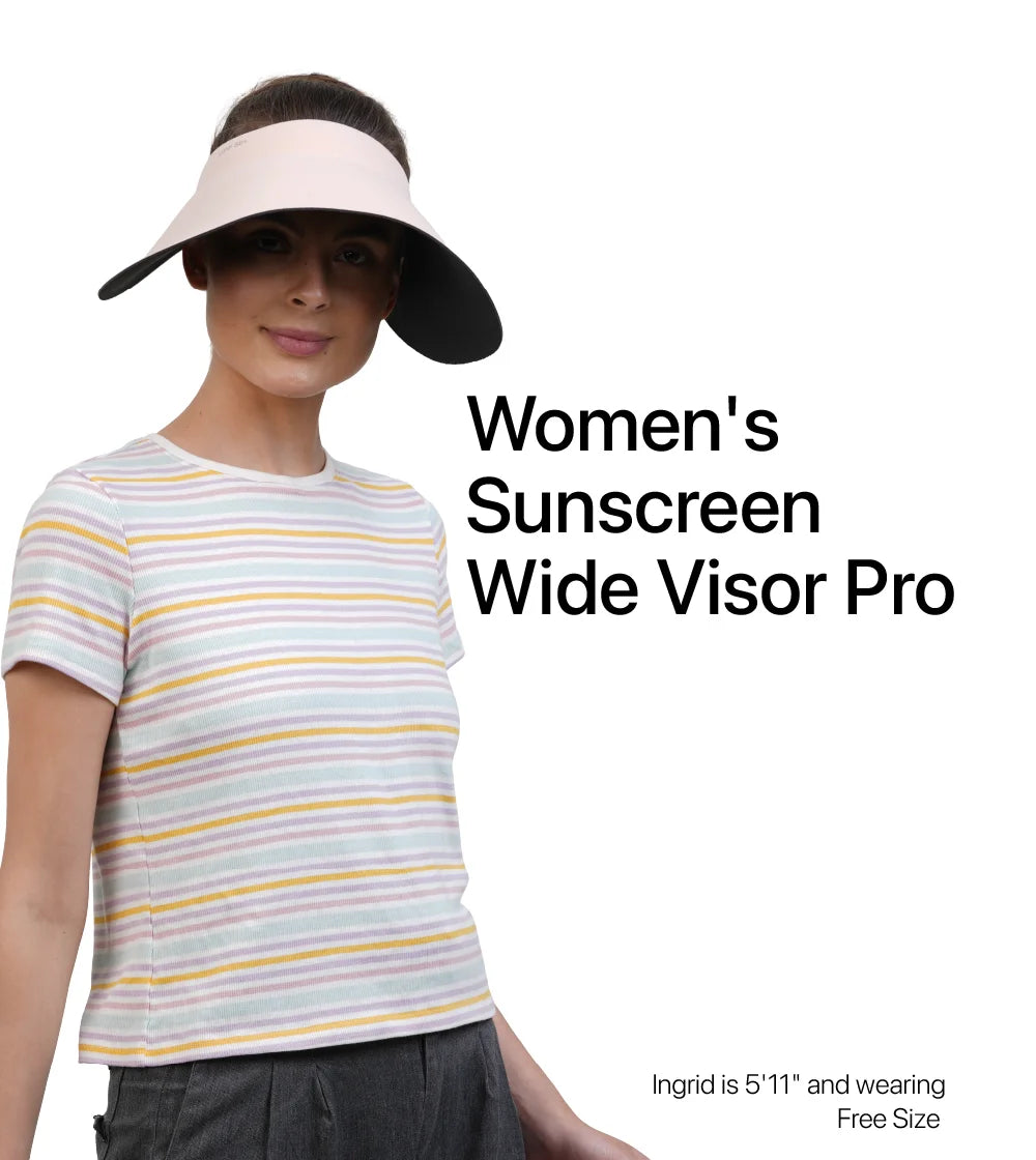 Women Sunscreen Wide Visor Pro