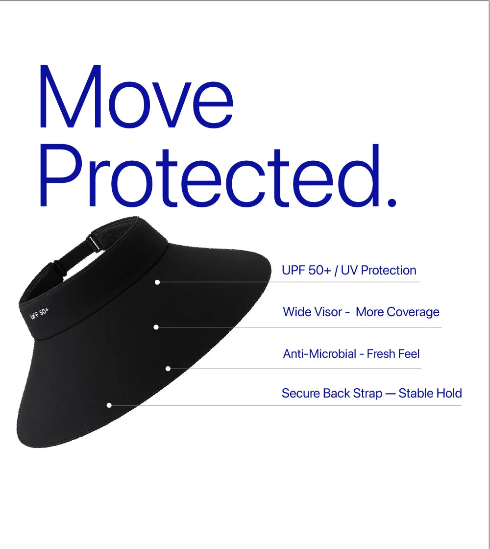 Women Sunscreen Wide Visor Pro