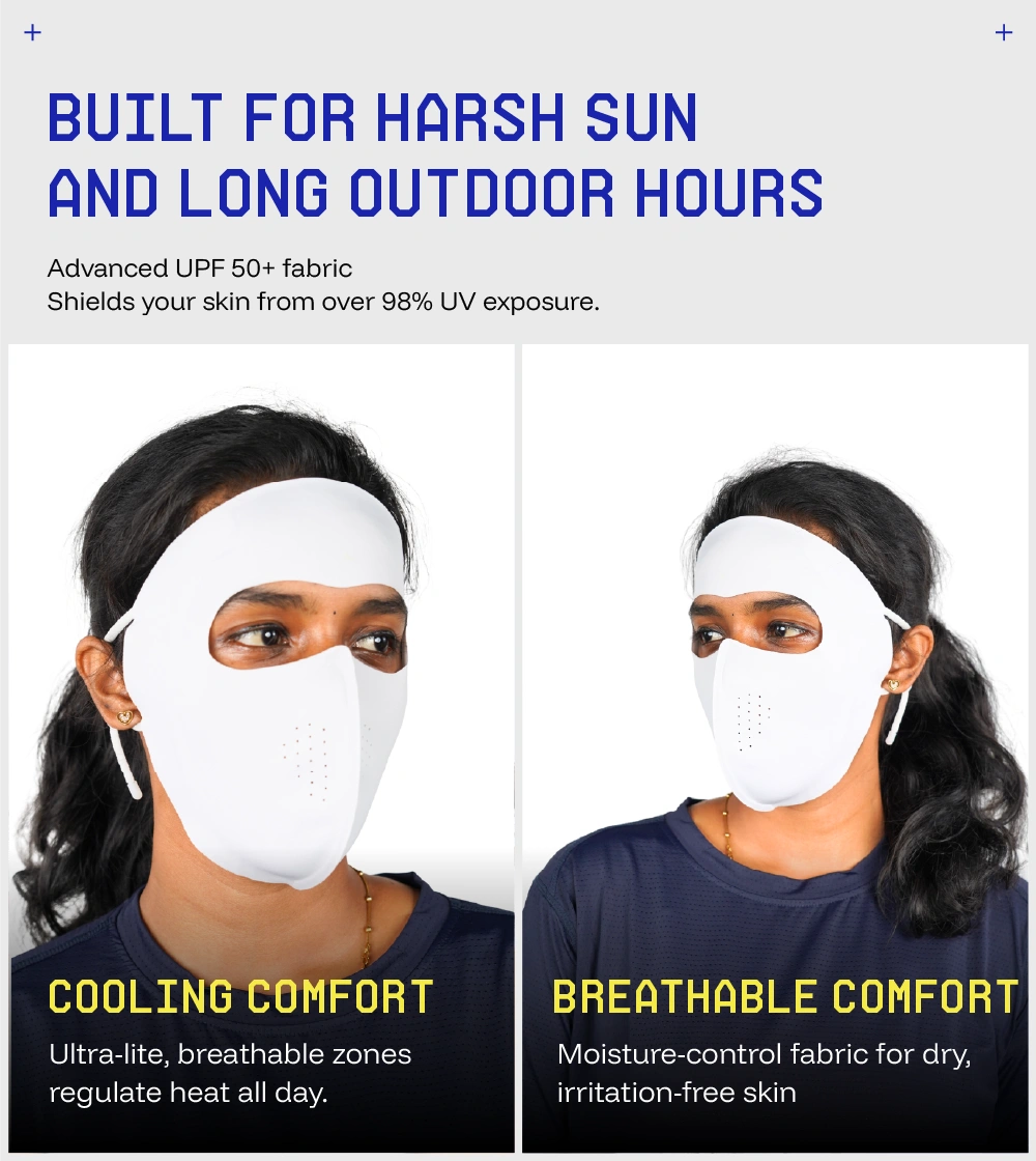 Bluetyga Sunscreen Face Guard