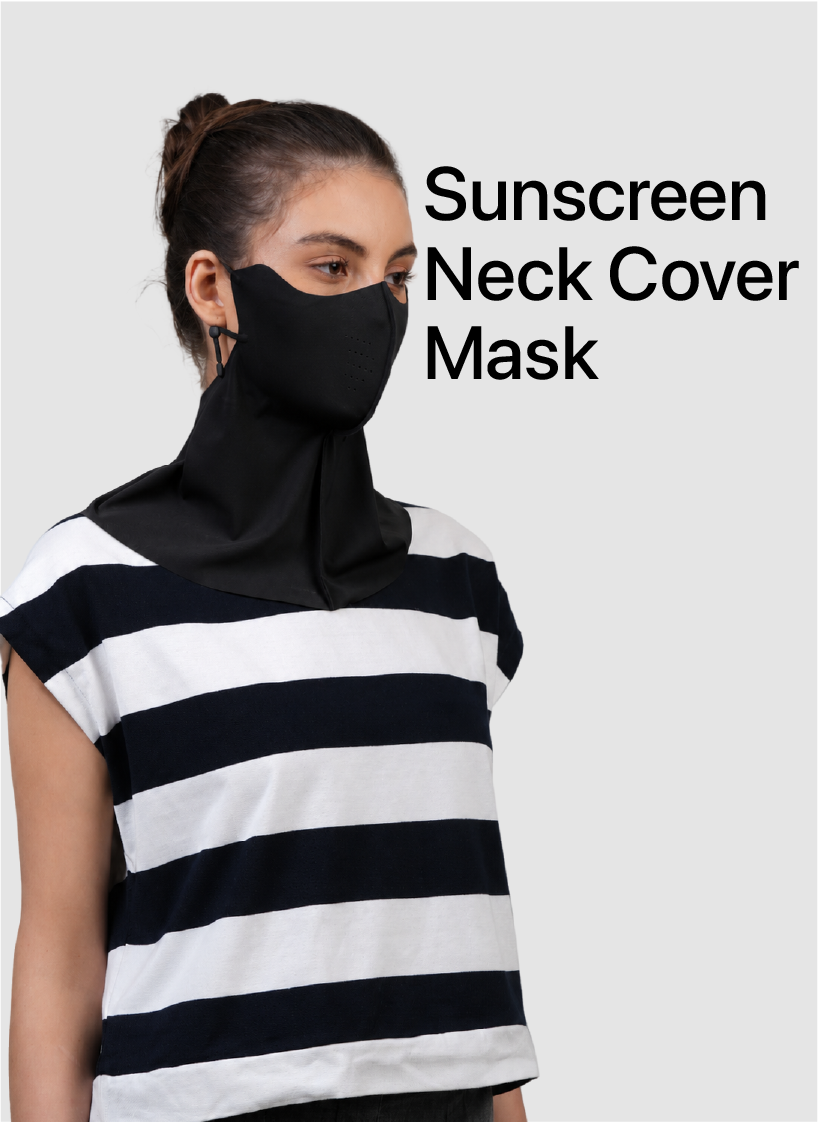 Women Sunscreen Neck Cover Mask