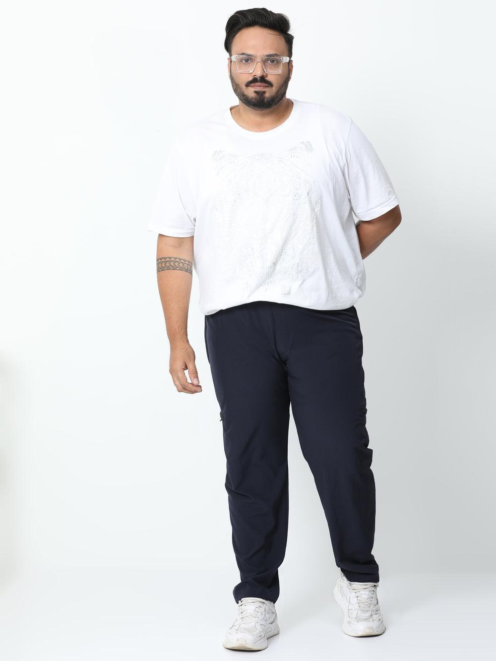Plus Size Travel Joggers - Blue Tyga