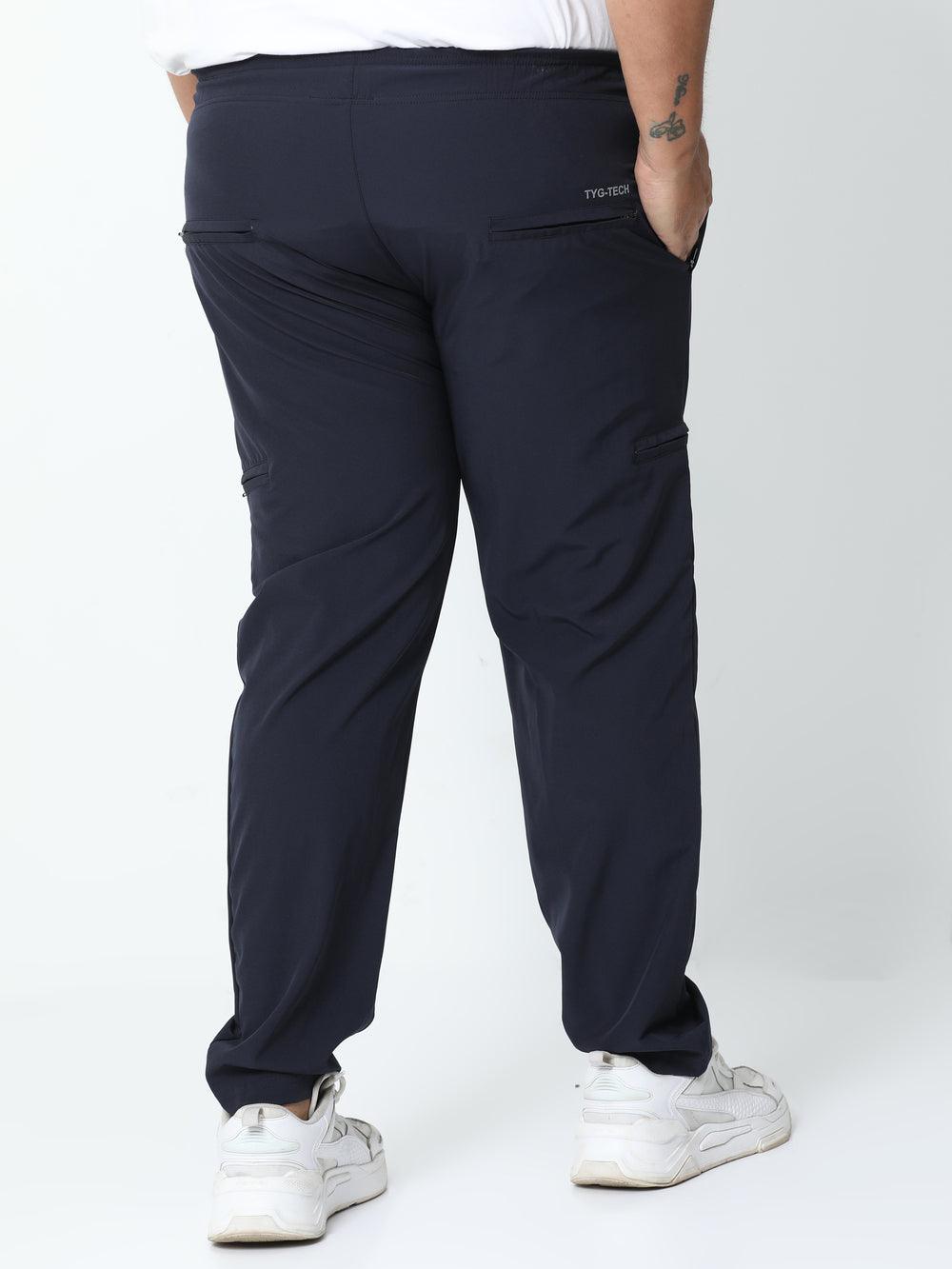Plus Size Travel Joggers - Blue Tyga