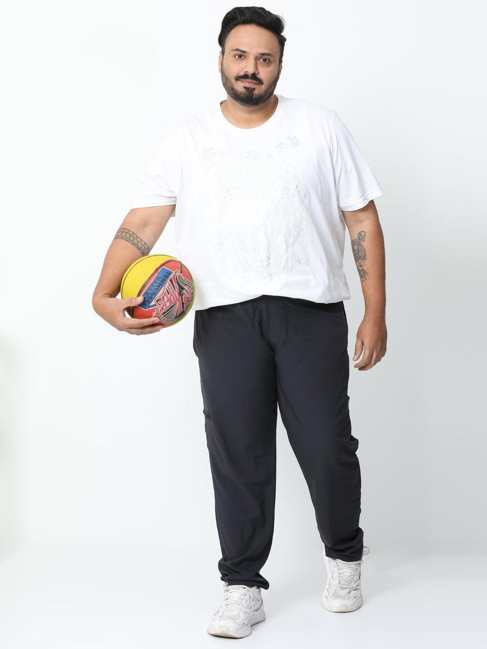 Plus Size Travel Joggers - Blue Tyga