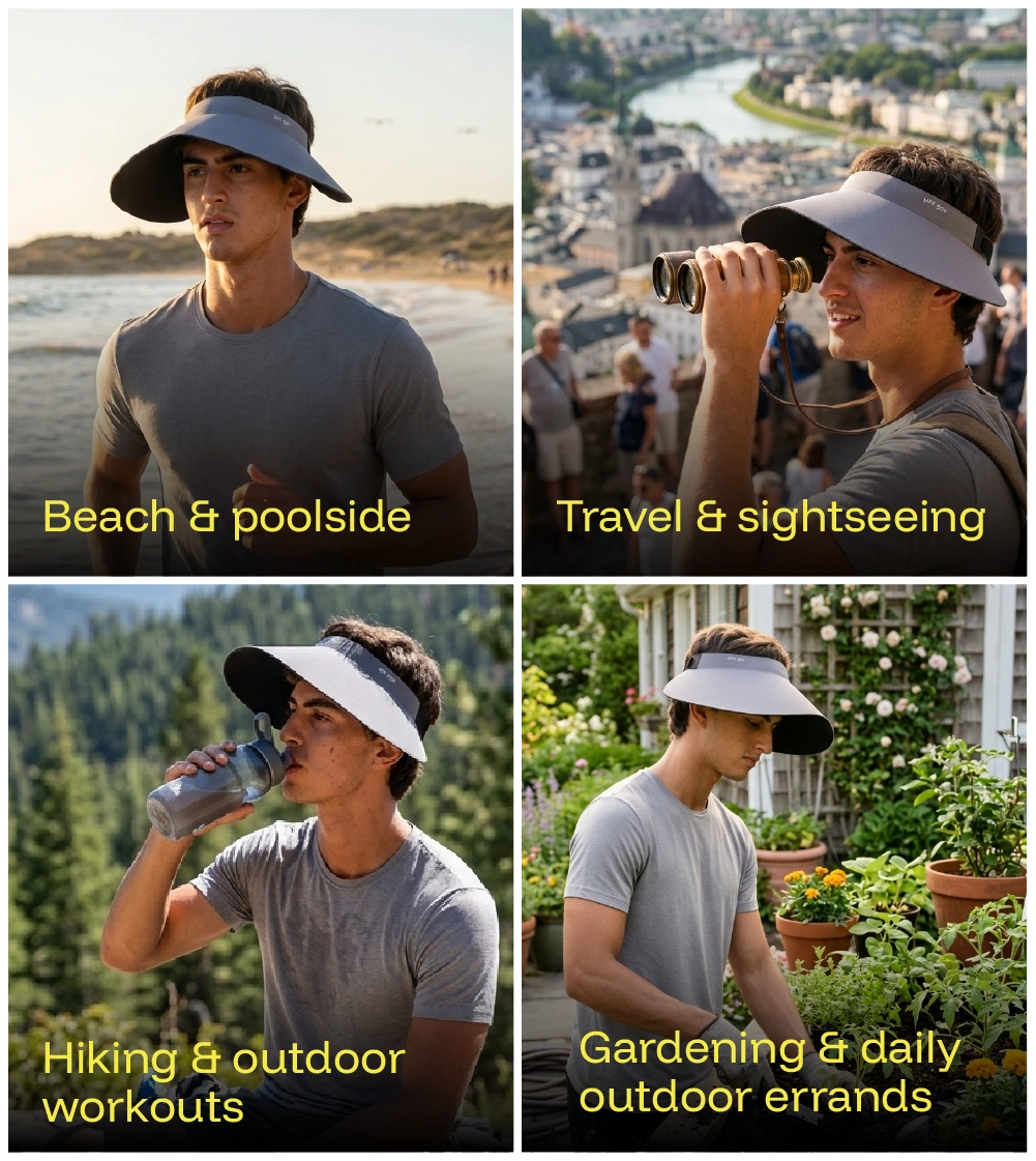 Sunscreen WIDE VISOR PRO