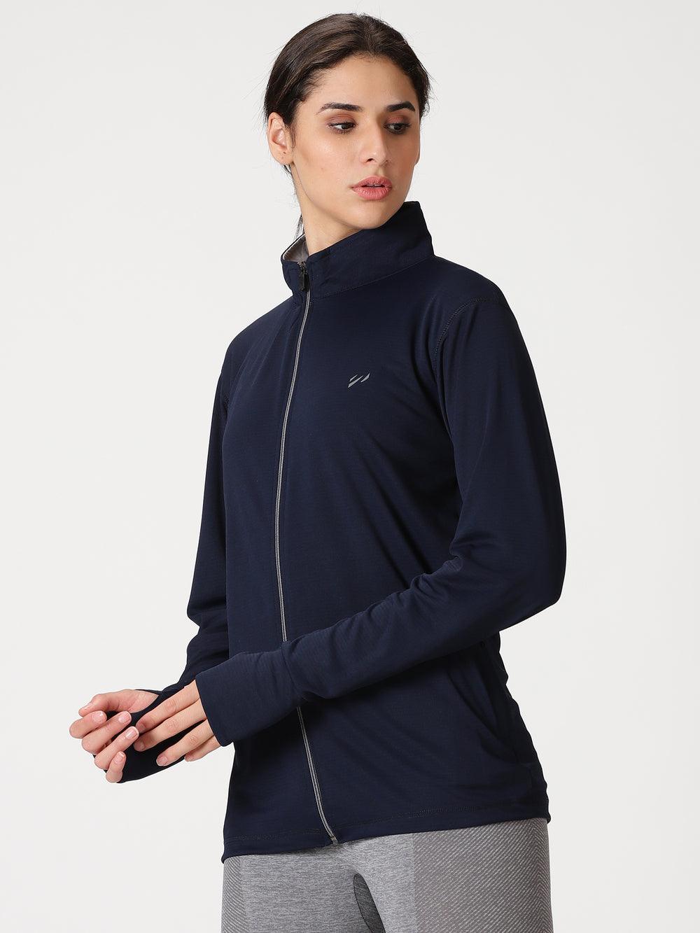 Womens Sunscreen Jacket - the Ultimate Sun Protection Wear - Blue Tyga