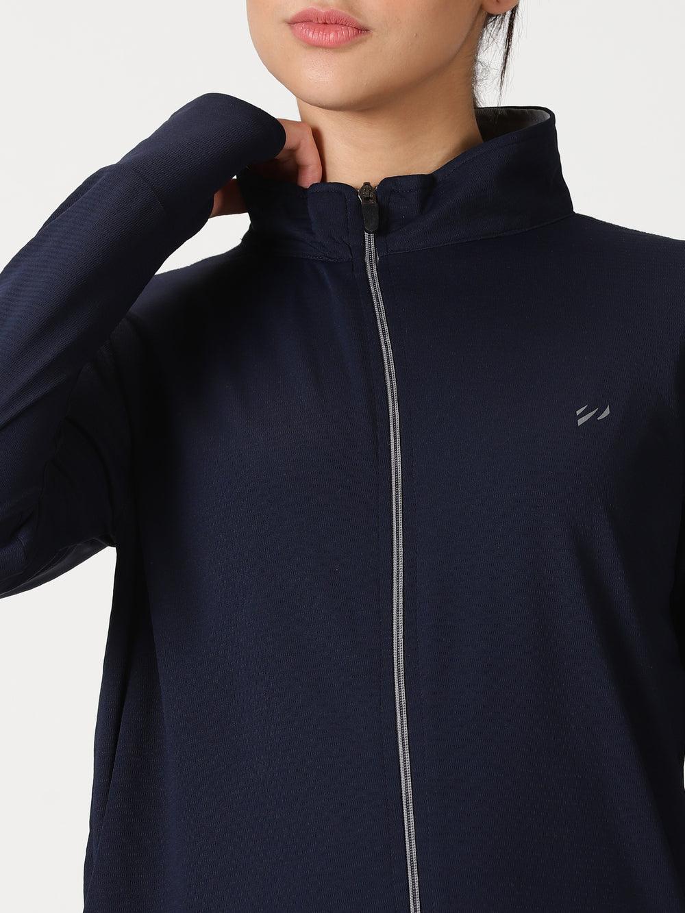 Womens Sunscreen Jacket - the Ultimate Sun Protection Wear - Blue Tyga