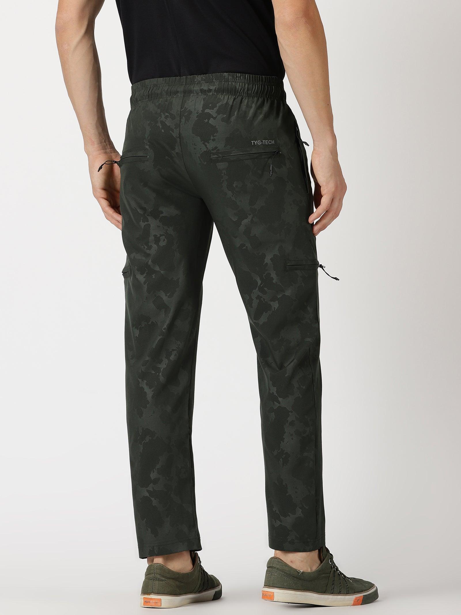 Camo Travel Joggers - Blue Tyga