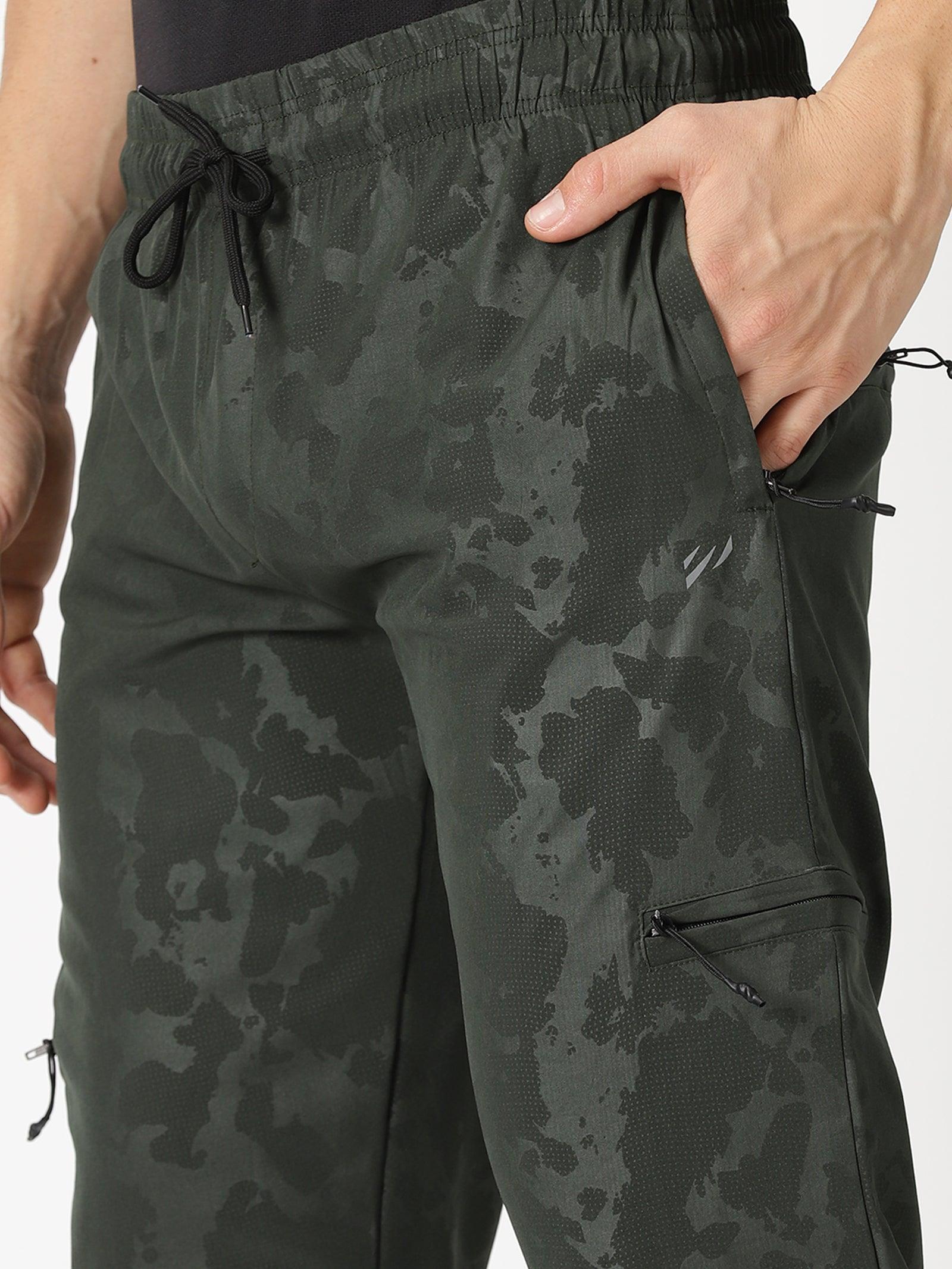 Camo Travel Joggers - Blue Tyga