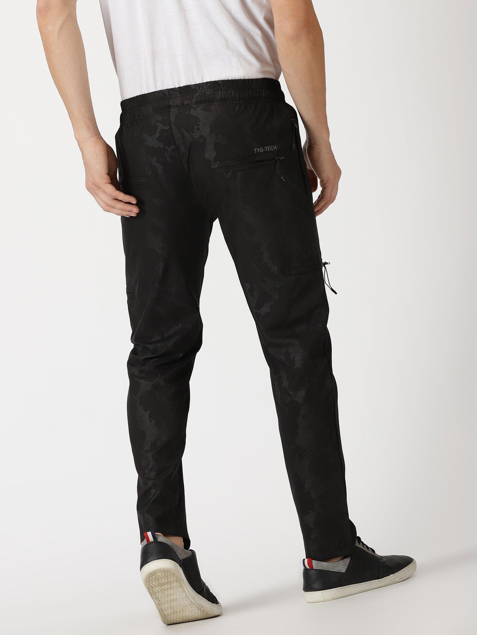 Camo Travel Joggers - Blue Tyga