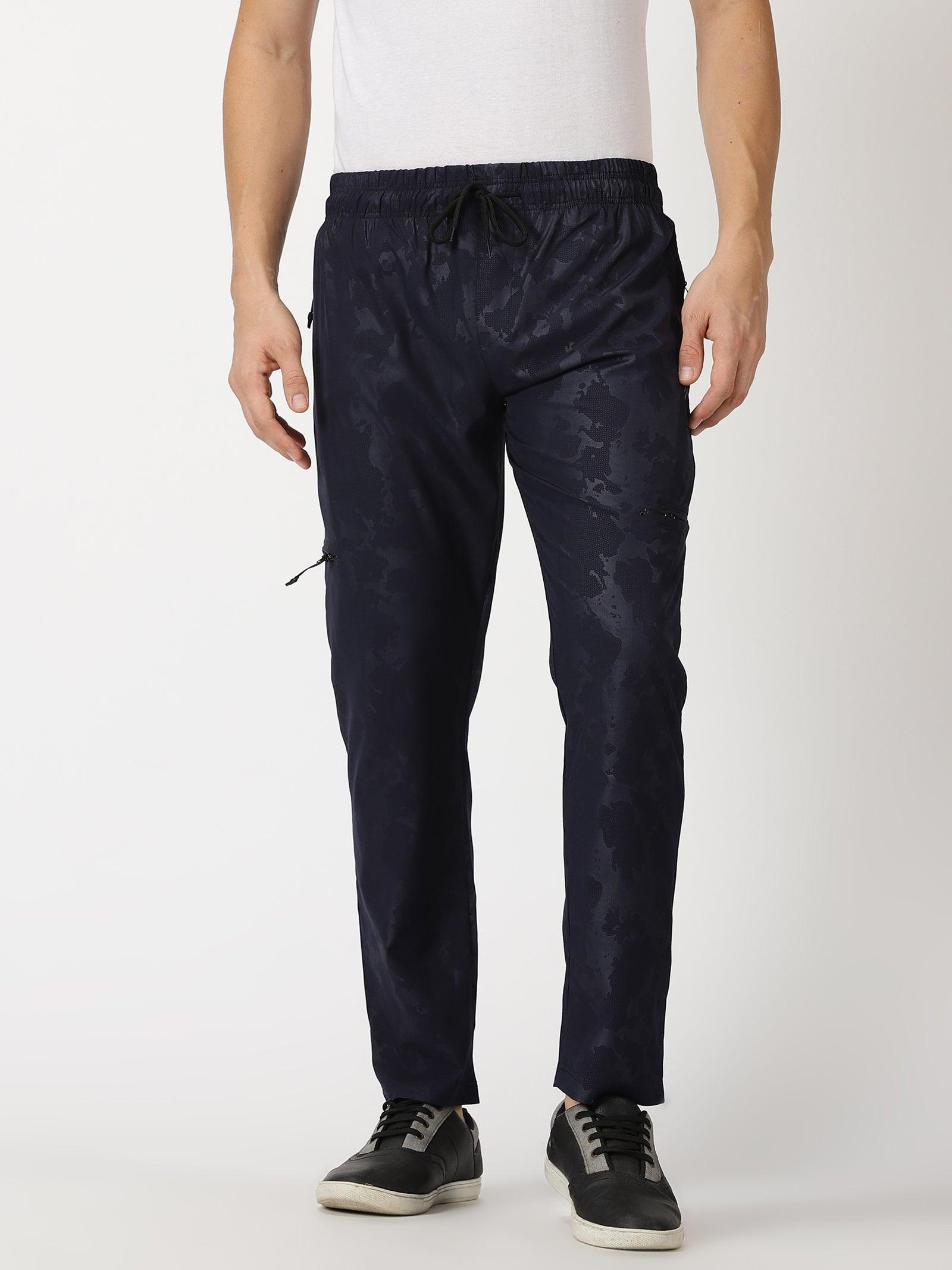 Camo Travel Joggers - Blue Tyga