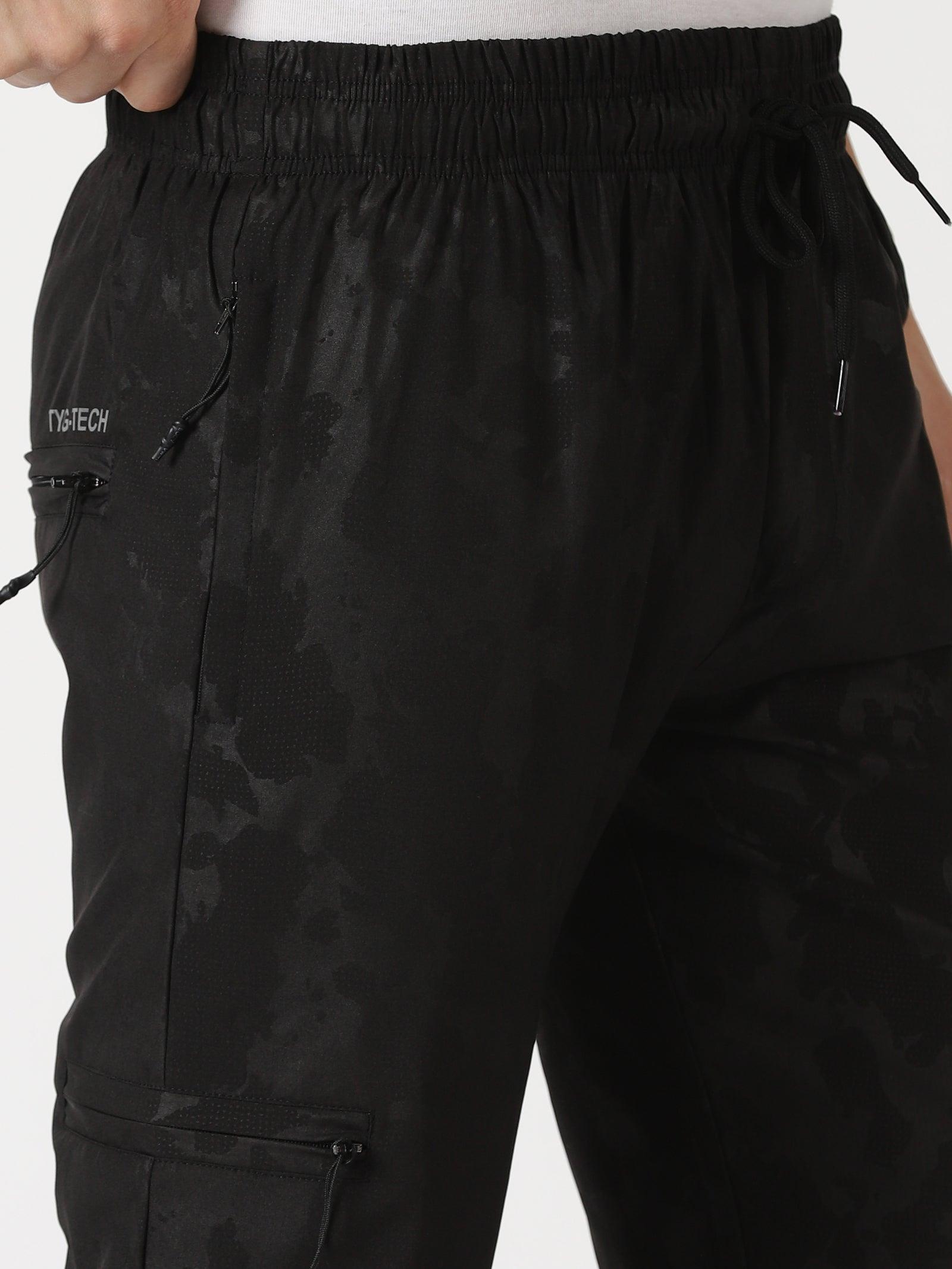 Camo Travel Joggers - Blue Tyga