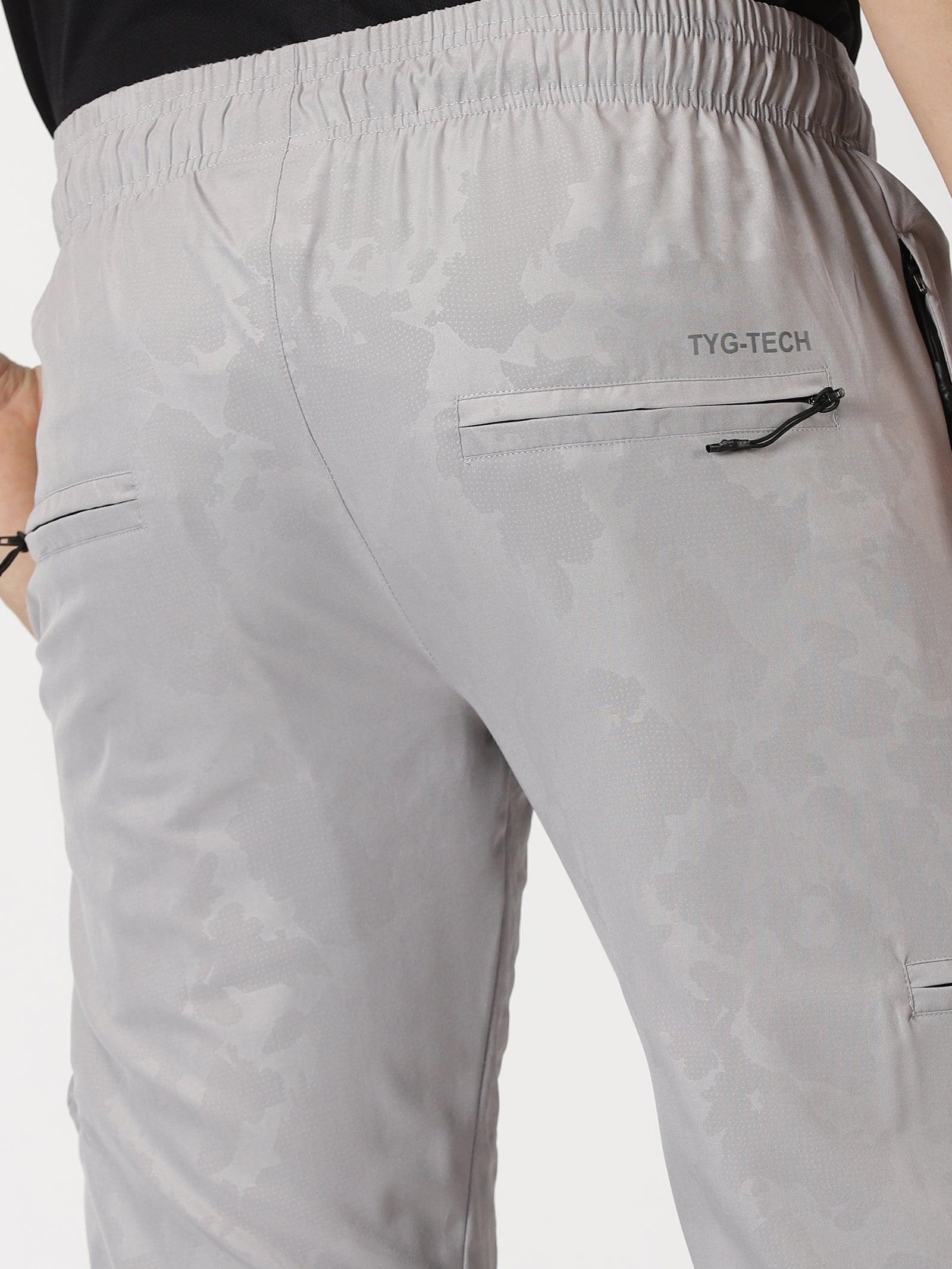 Camo Travel Joggers - Blue Tyga