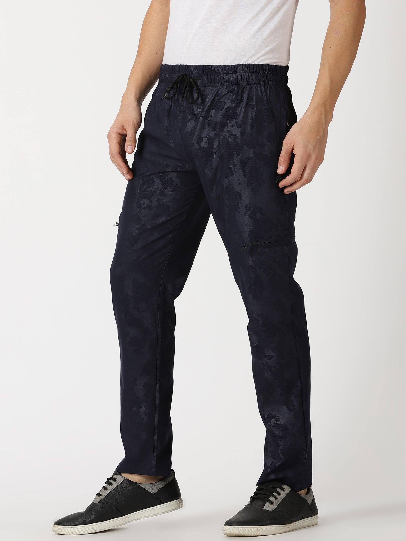 Camo Travel Joggers - Blue Tyga