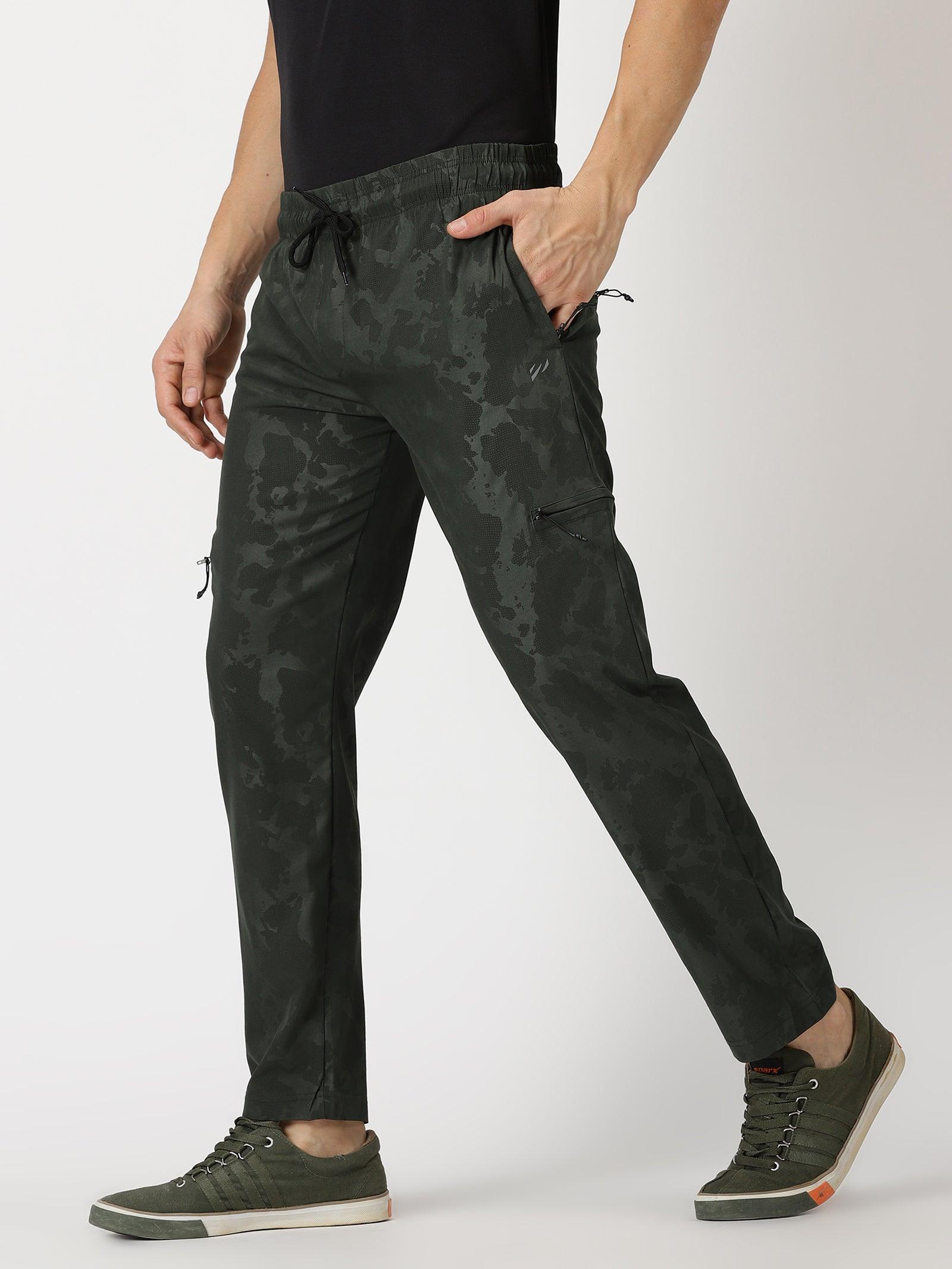 Camo Travel Joggers - Blue Tyga