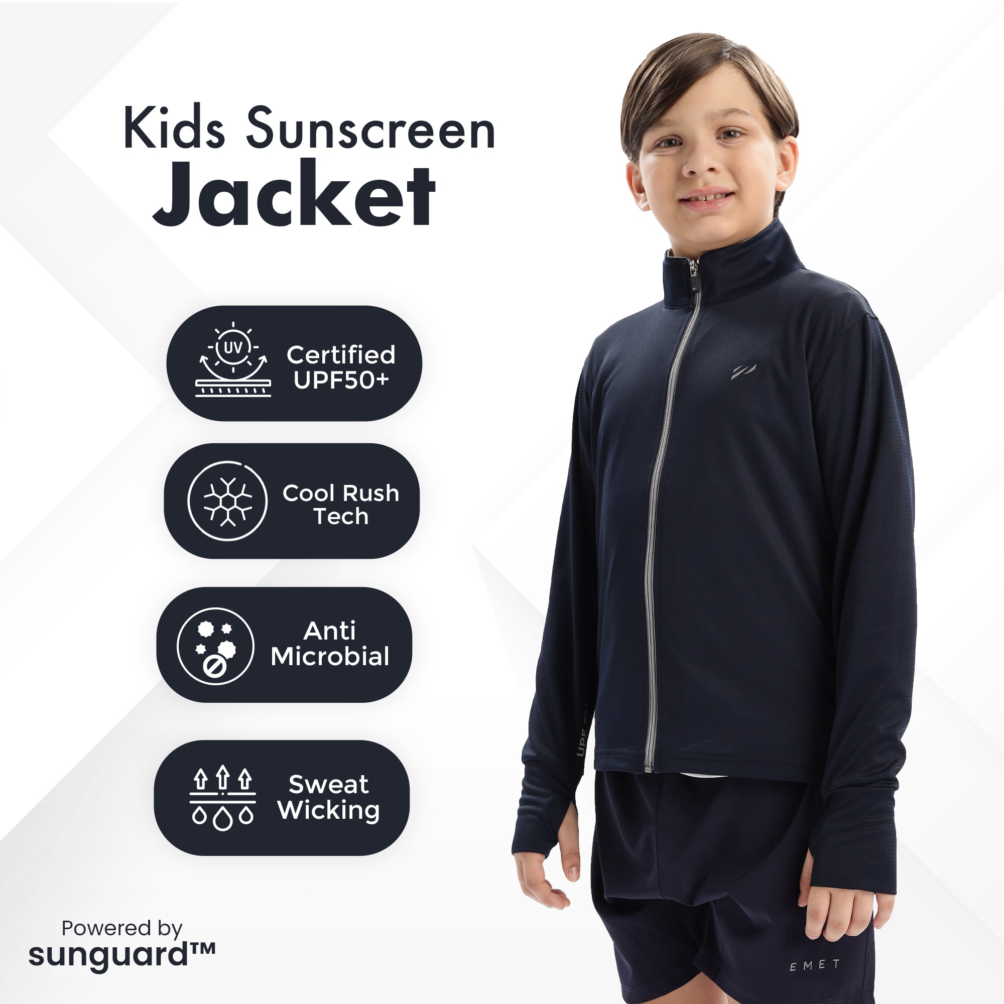 Kids Sunscreen Jacket